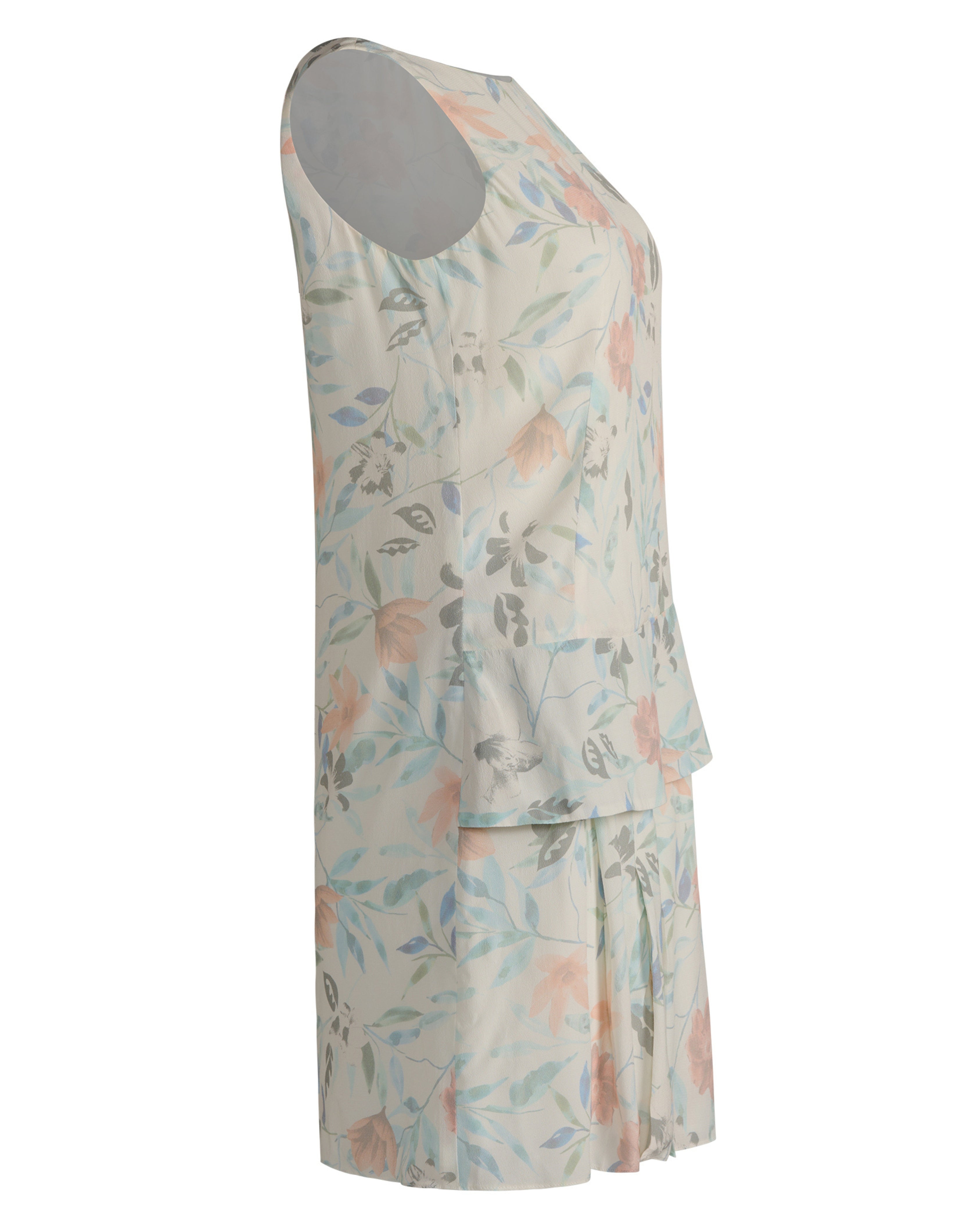 2010s Emporio Armani Sleeveless Floral Dress