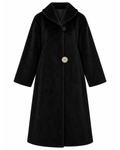 1960s Lilli Ann Black Long Coat