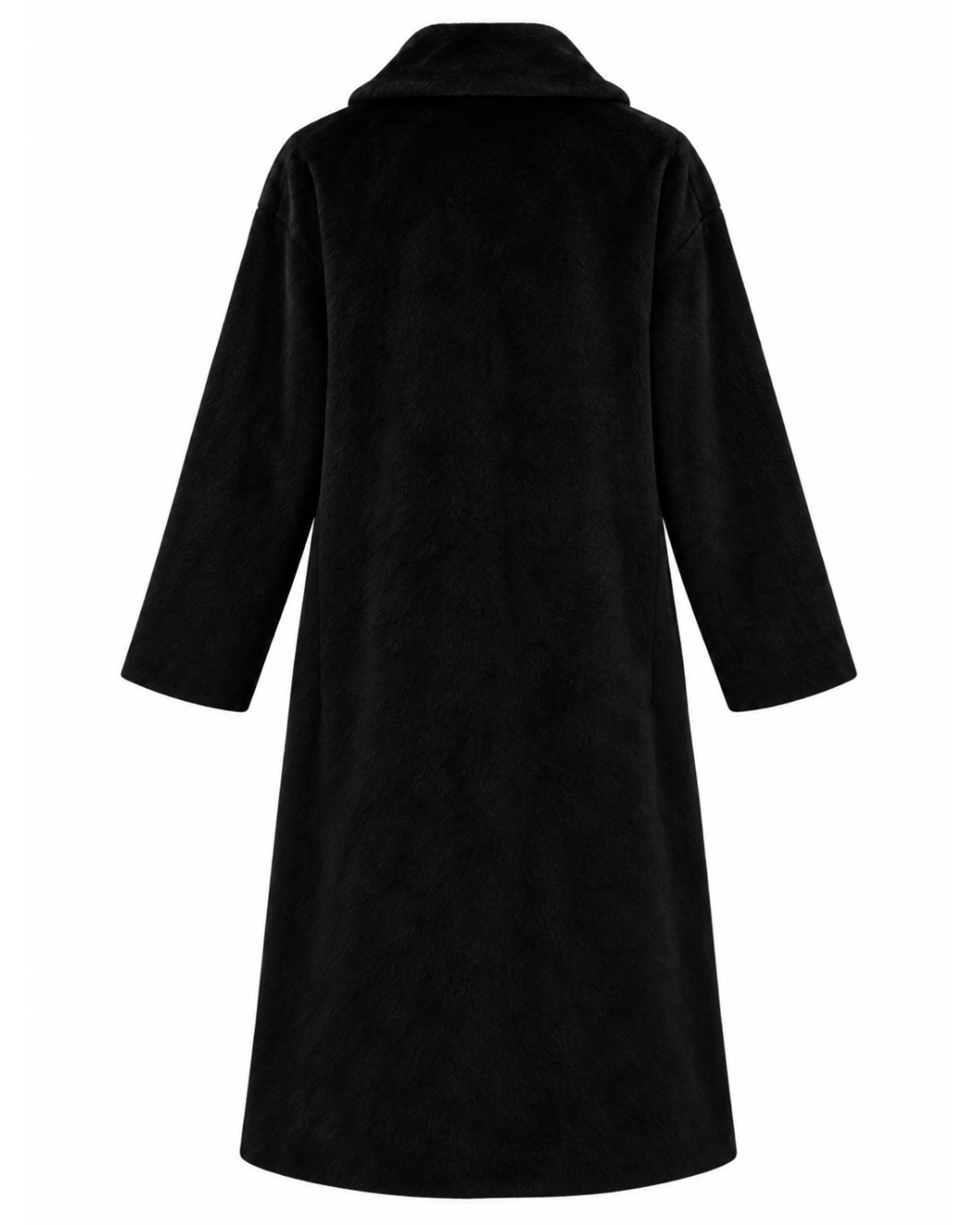 1960s Lilli Ann Black Long Coat