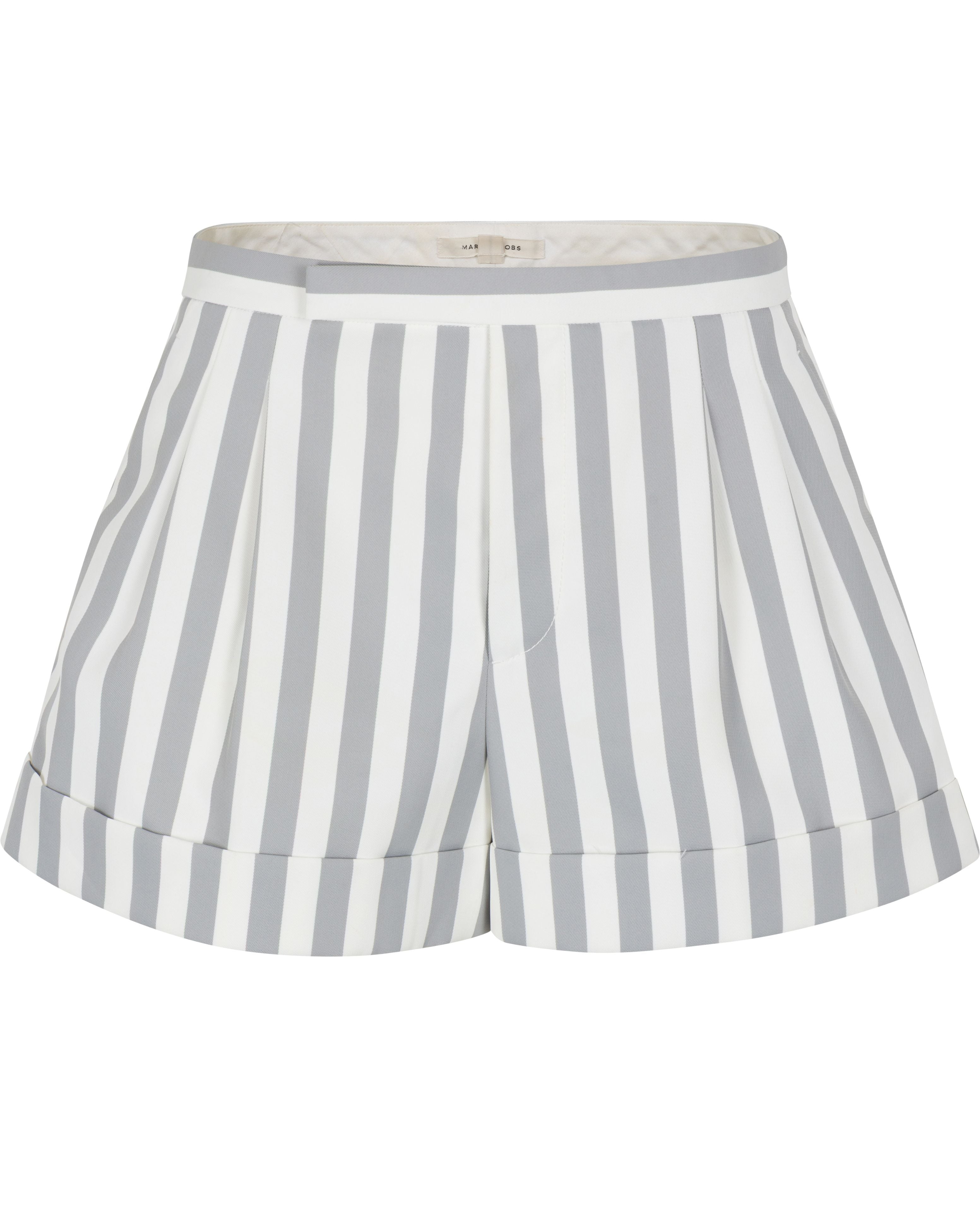 2010s Marc Jacobs Cuffed Striped Shorts