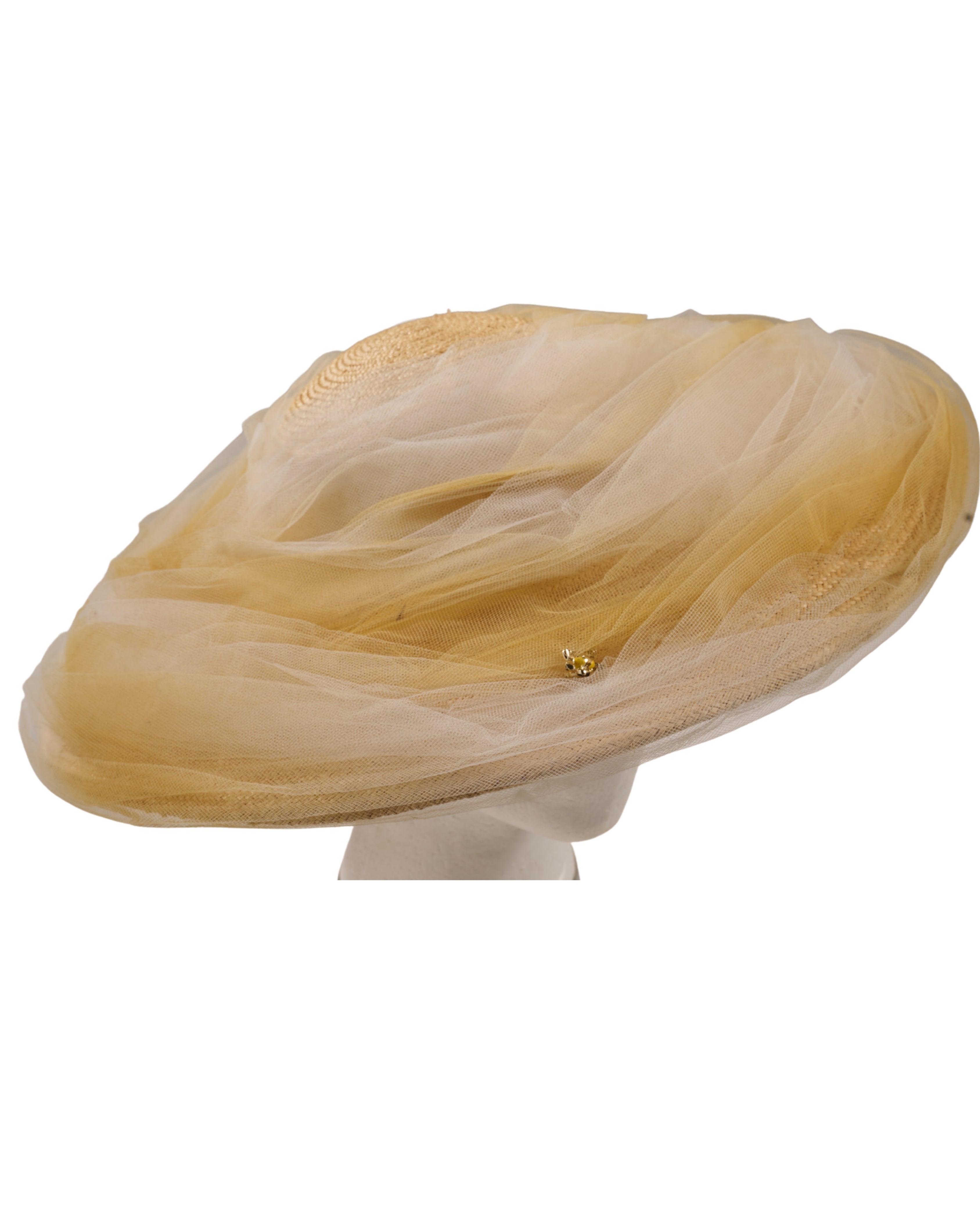 1940s/50s G. Howard Hodge Tulle Bee Hat
