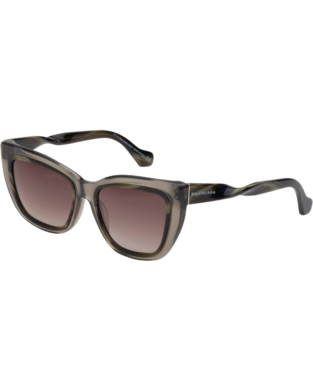 2010s Balenciaga Smoky-Gray Sunglasses