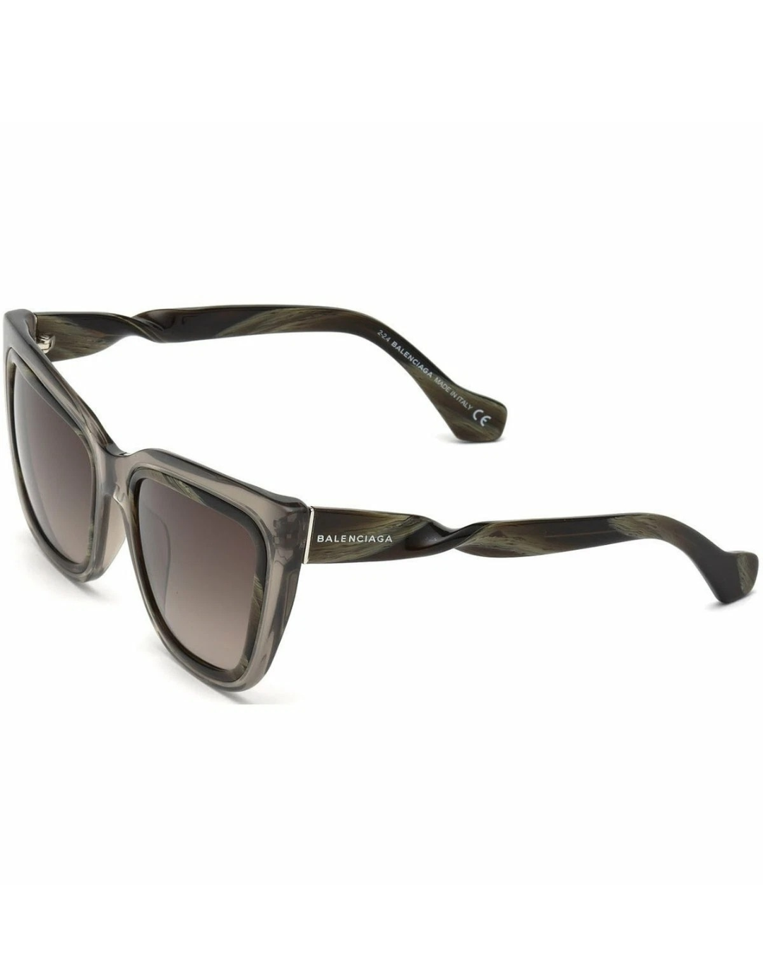 2010s Balenciaga Smoky-Gray Sunglasses