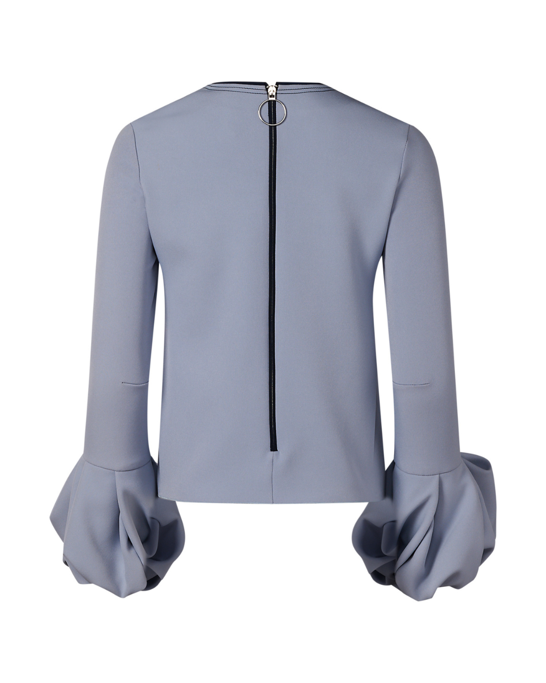 2010s Roksanda Blue Long Sleeve Blouse