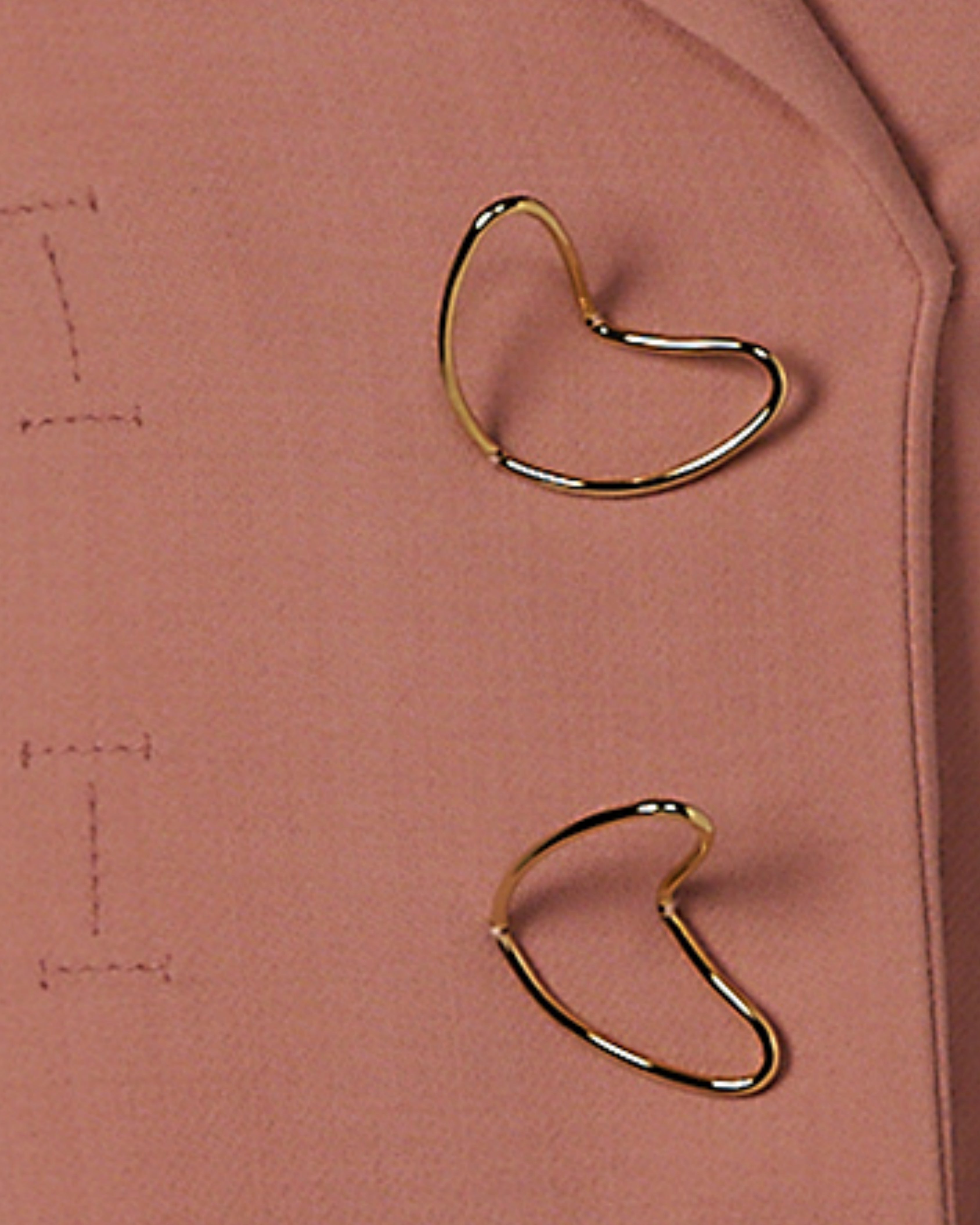 2020s Roksanda Blazer With Gold Accent Buttons
