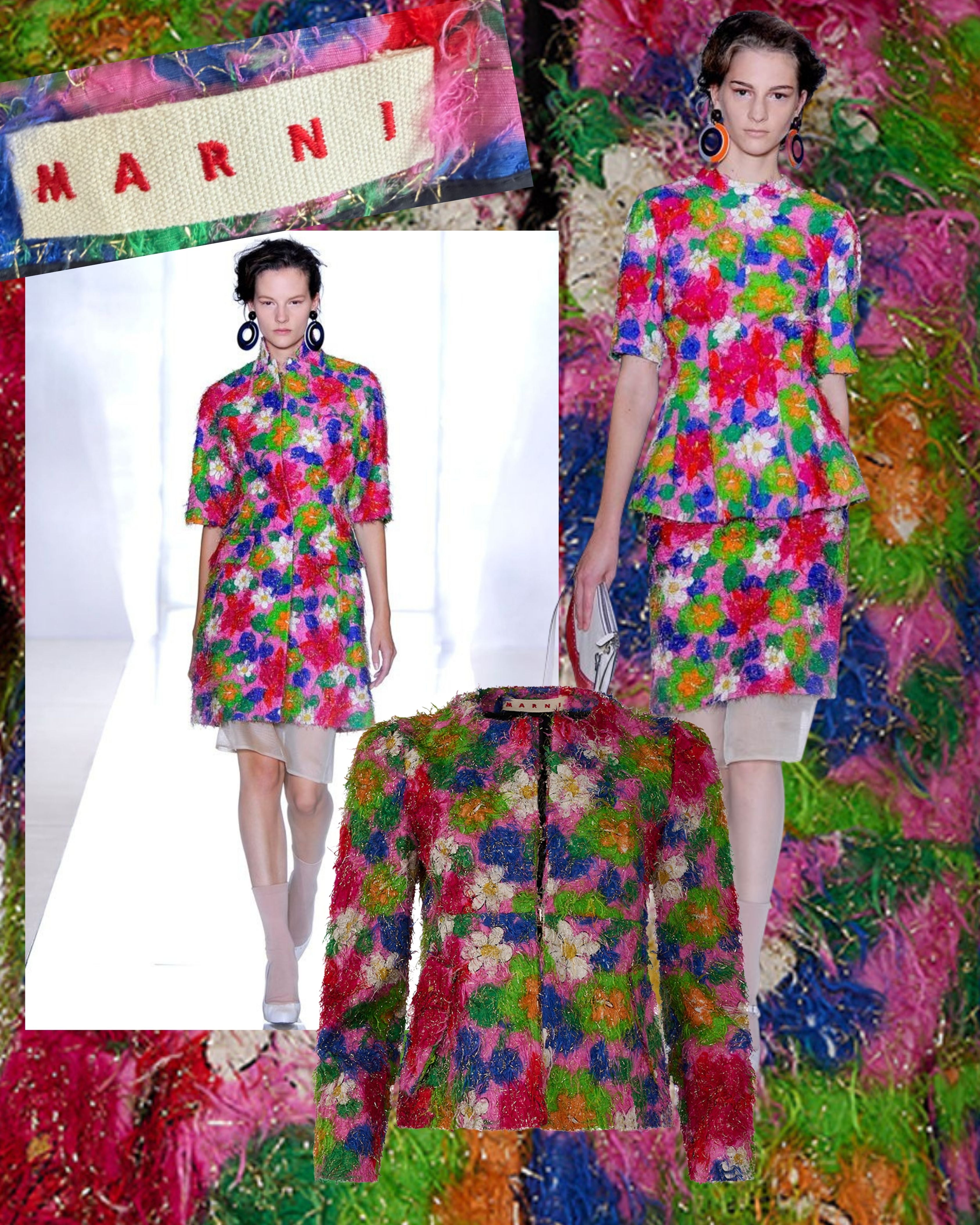 Spring 2012 Marni Fringed Jacket
