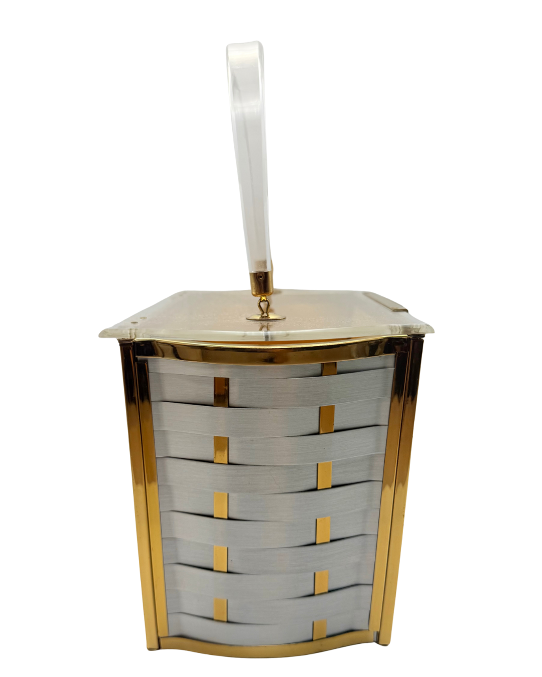 1950s/60s Majestic Gold and Silver Metal Bag