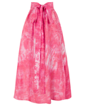 2020s Coniglio Palm Beach Pink Tie-Dye Maxi Ball Skirt