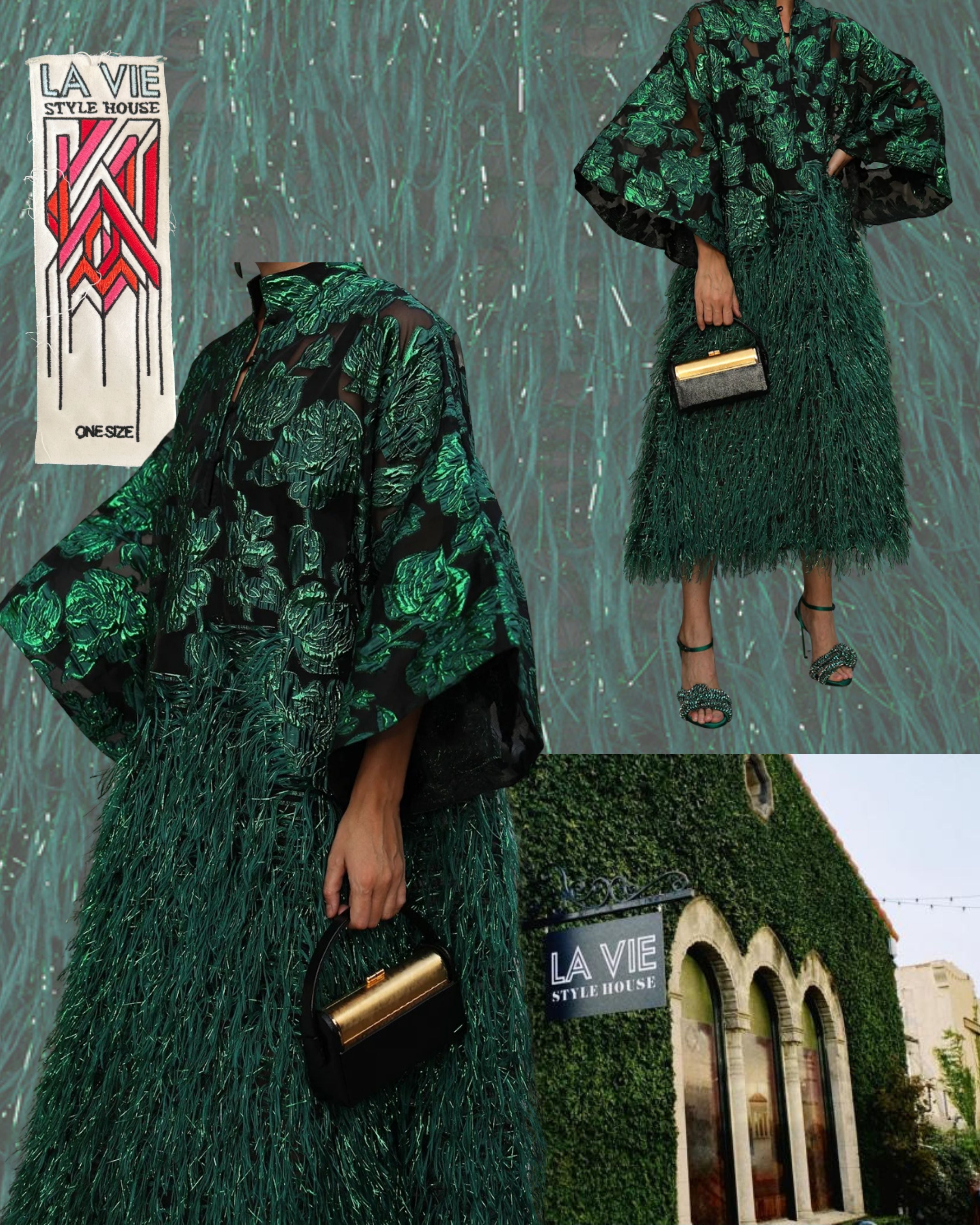 2020s La Vie Style House Caftan Dress