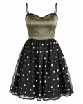1980/90s Mr. Beene Polka Dot Mini Dress