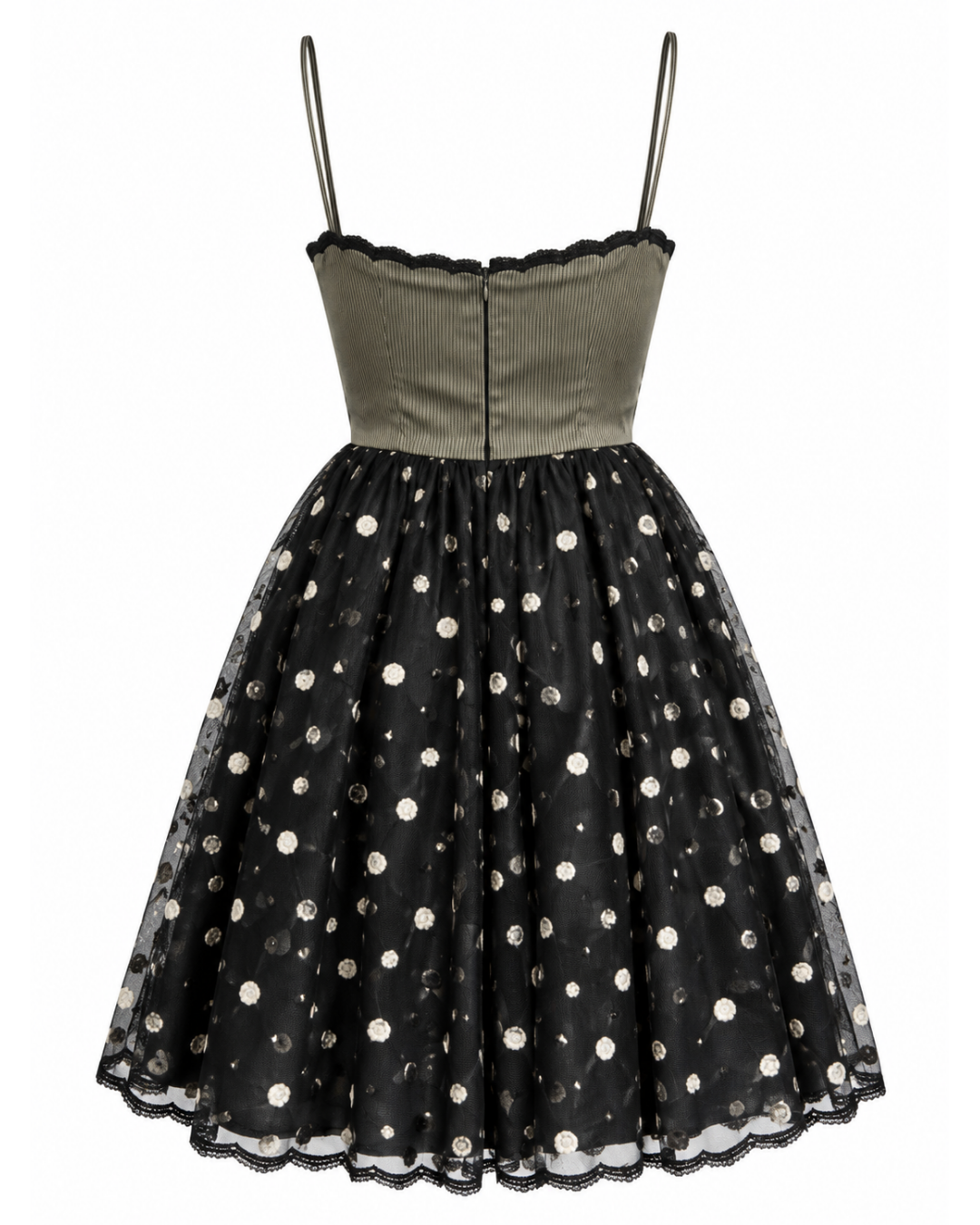 1980/90s Mr. Beene Polka Dot Mini Dress