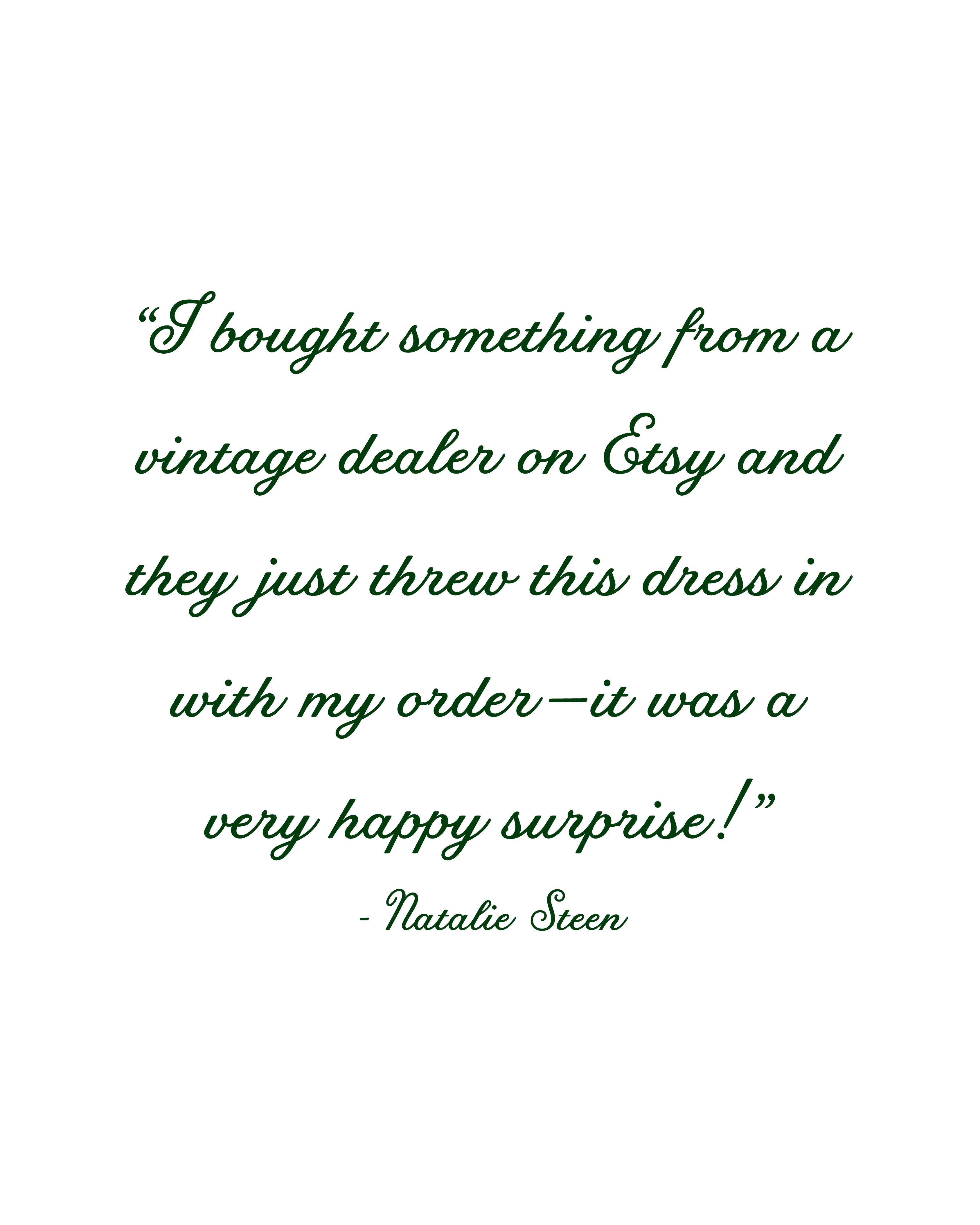 ’60s/’70s It’s Better Floral Dress