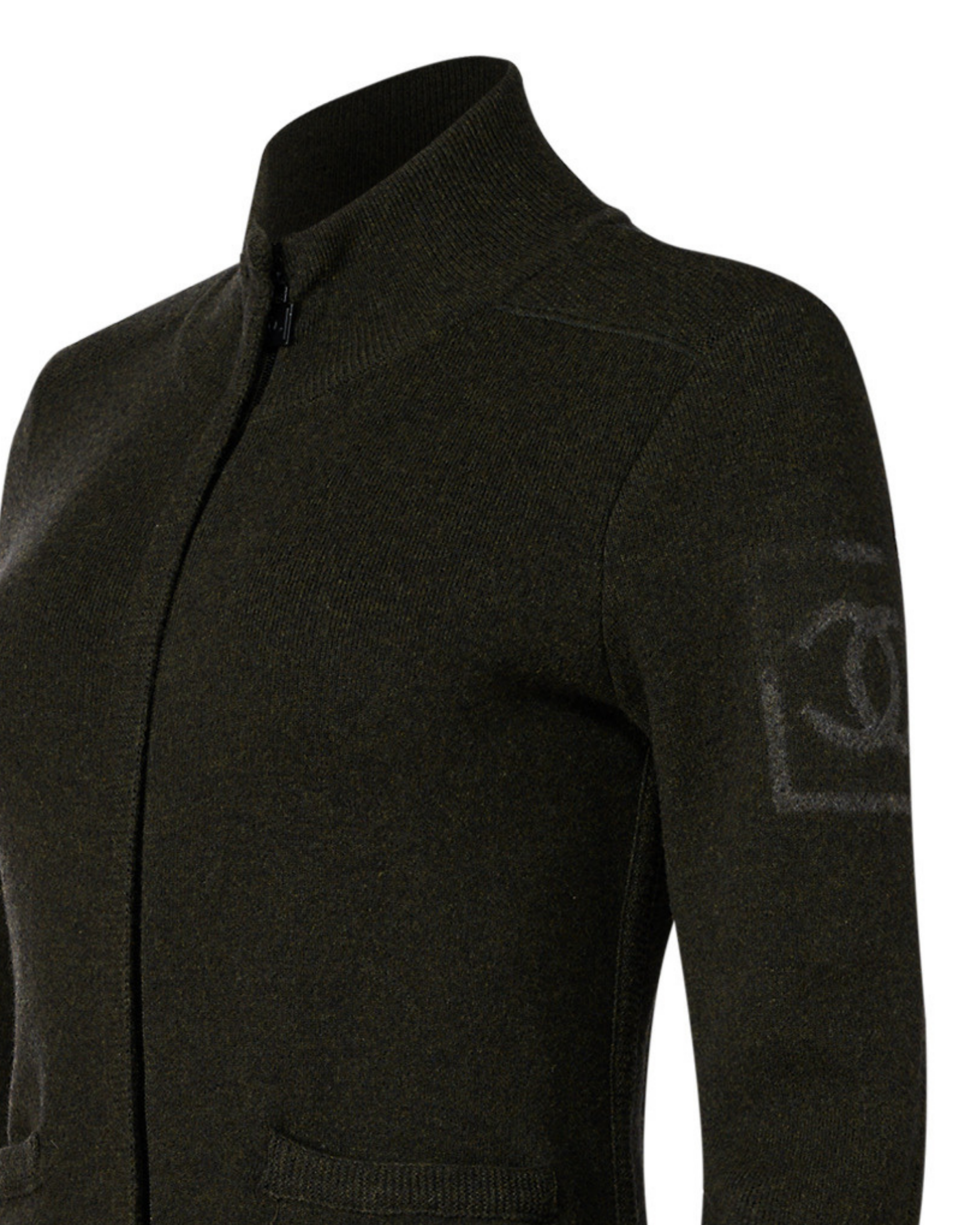 Fall 2008 Chanel Grey Knit Cardigan