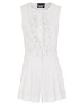 2010s Boutique Moschino White Romper