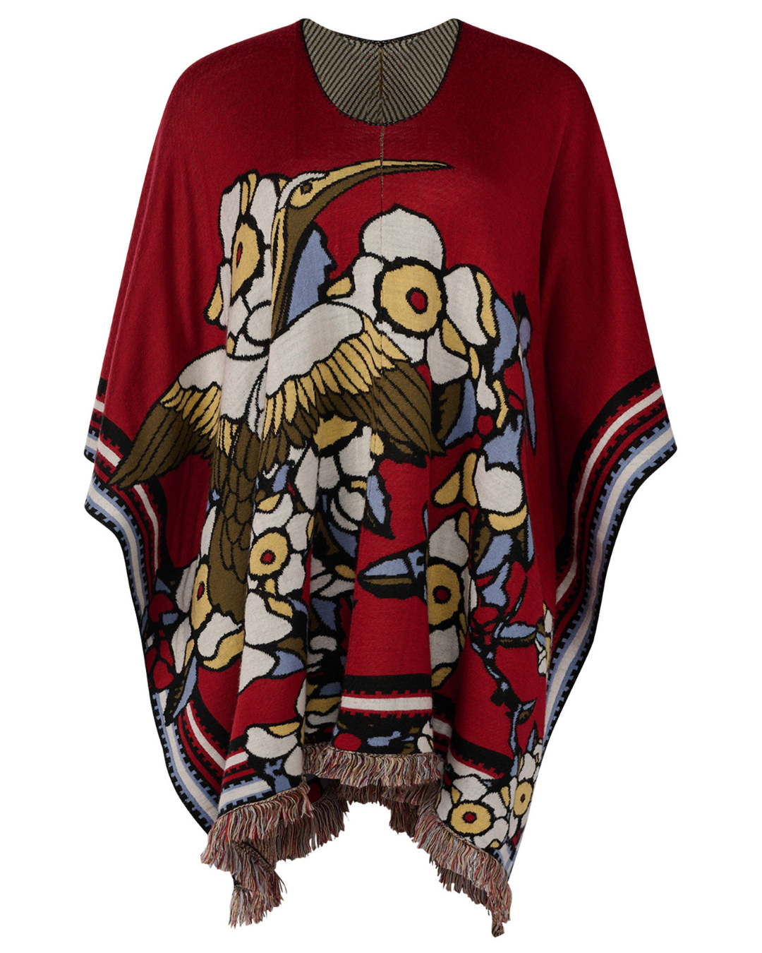 2010s Dsquared2 Cashmere Poncho