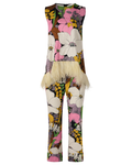 2020 LaDoubleJ Feathered Top and Pant Set
