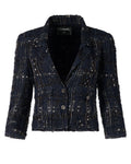 Spring 2006 Chanel Navy Tweed Jacket