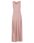 Fall 2025 St. John Pink Knit Maxi Dress