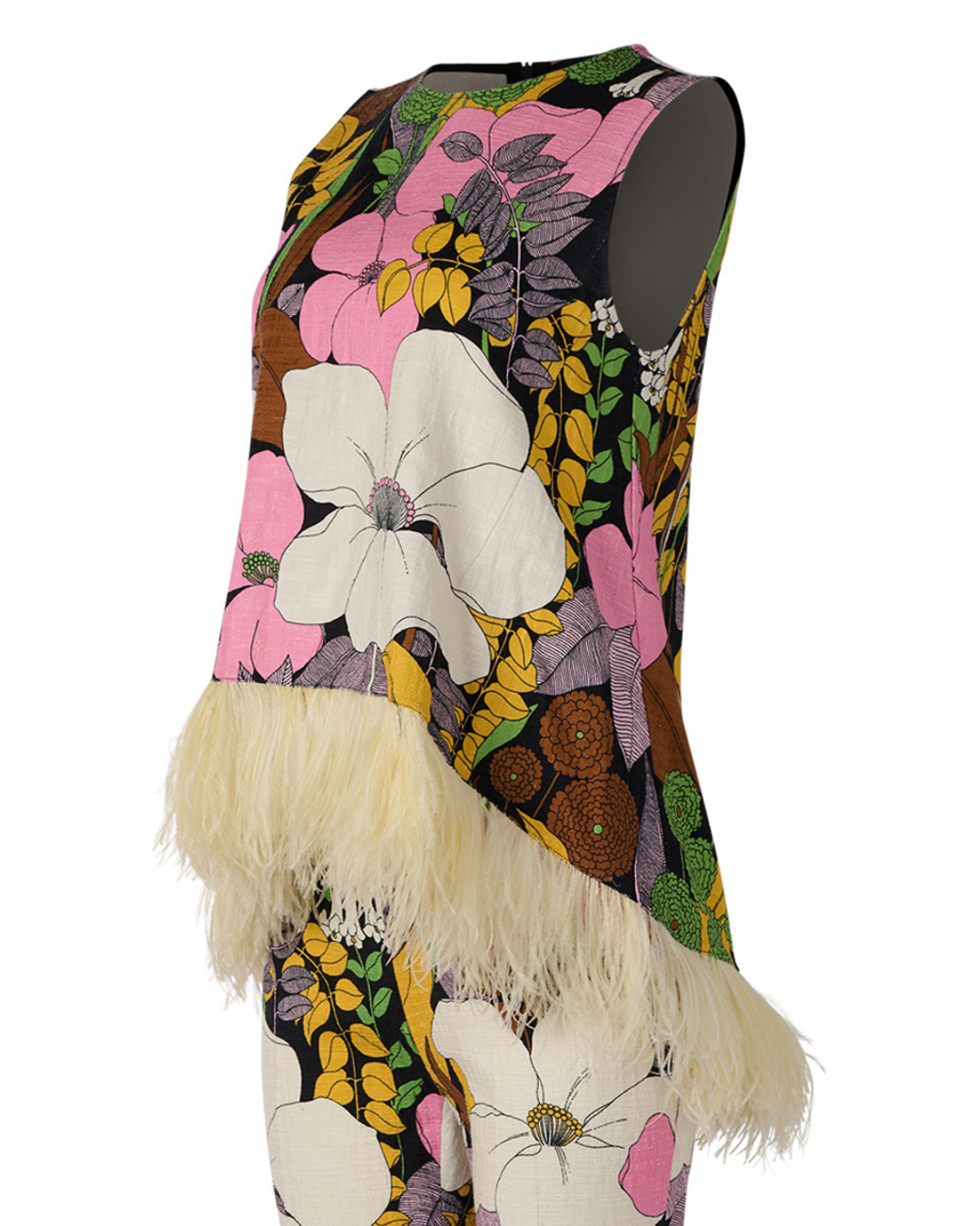 2020 LaDoubleJ Feathered Top and Pant Set