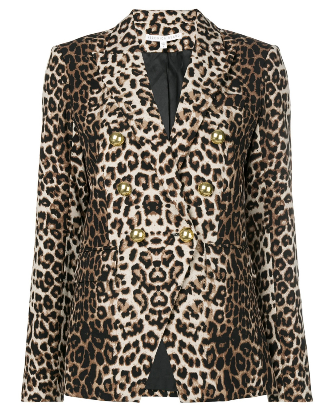 2020s Veronica Beard Cheetah Print Blazer