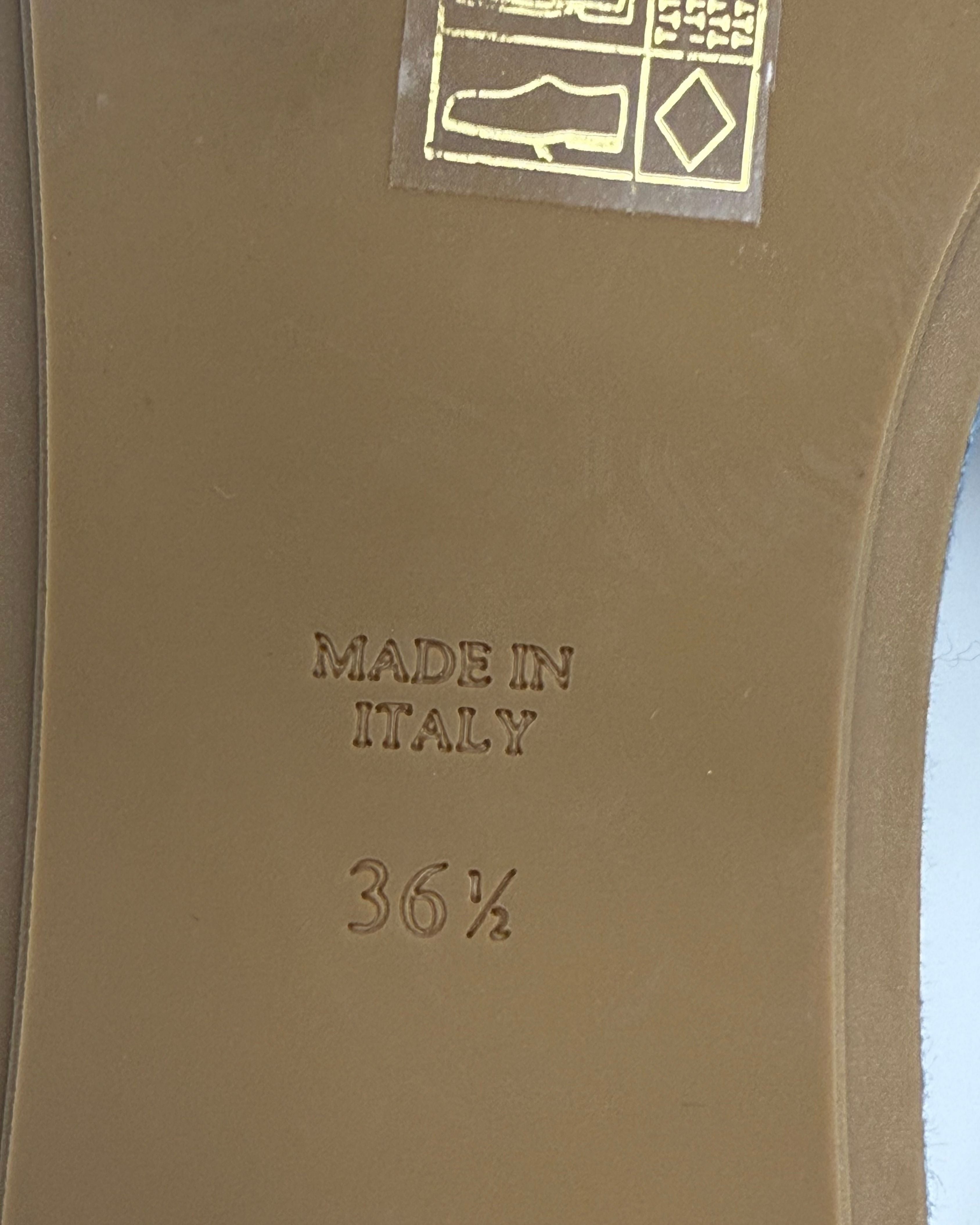 Spring 2019 René Caovilla Denim Embellished Sandals