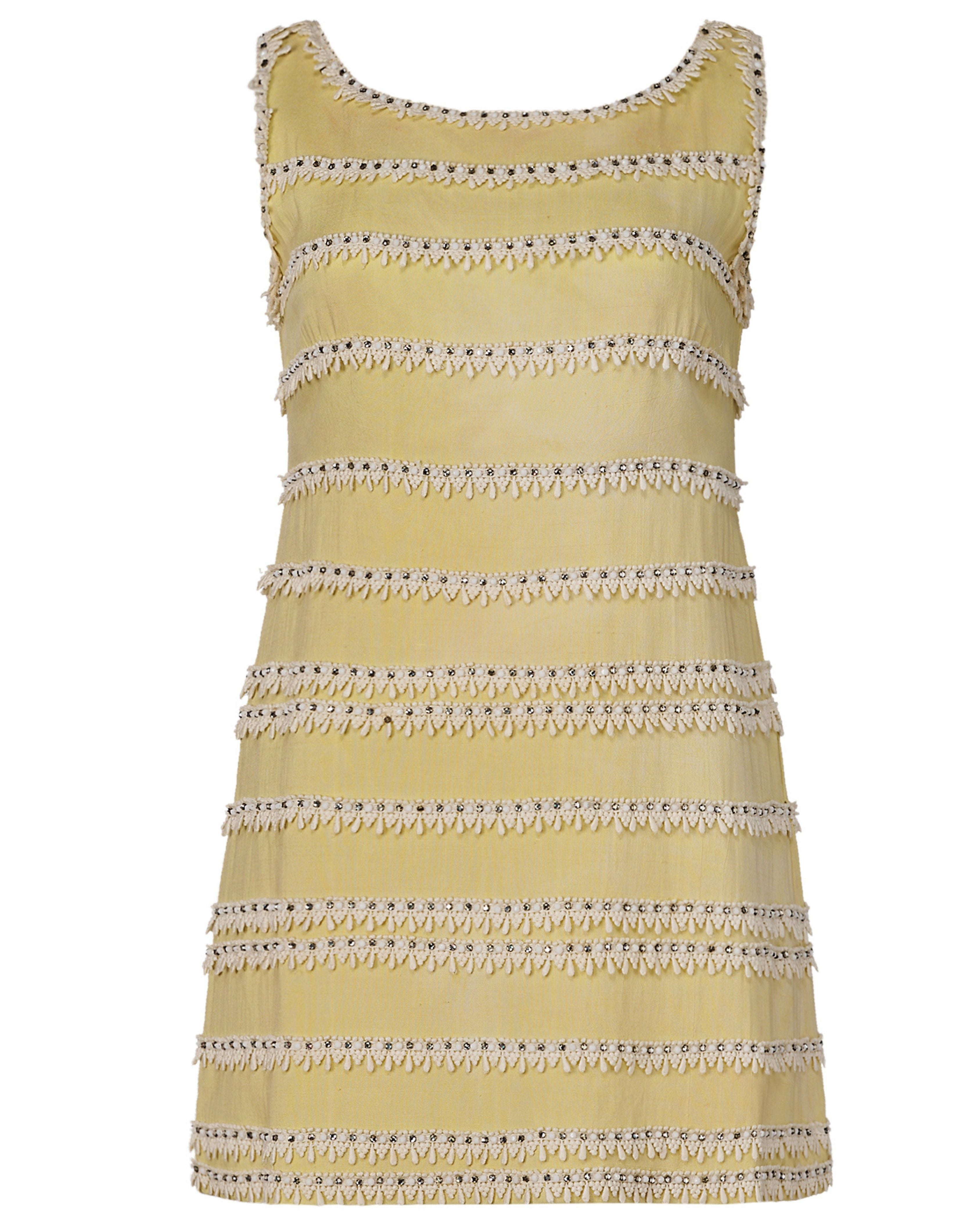 1960s Victoria Royal Ltd. Mini Dress