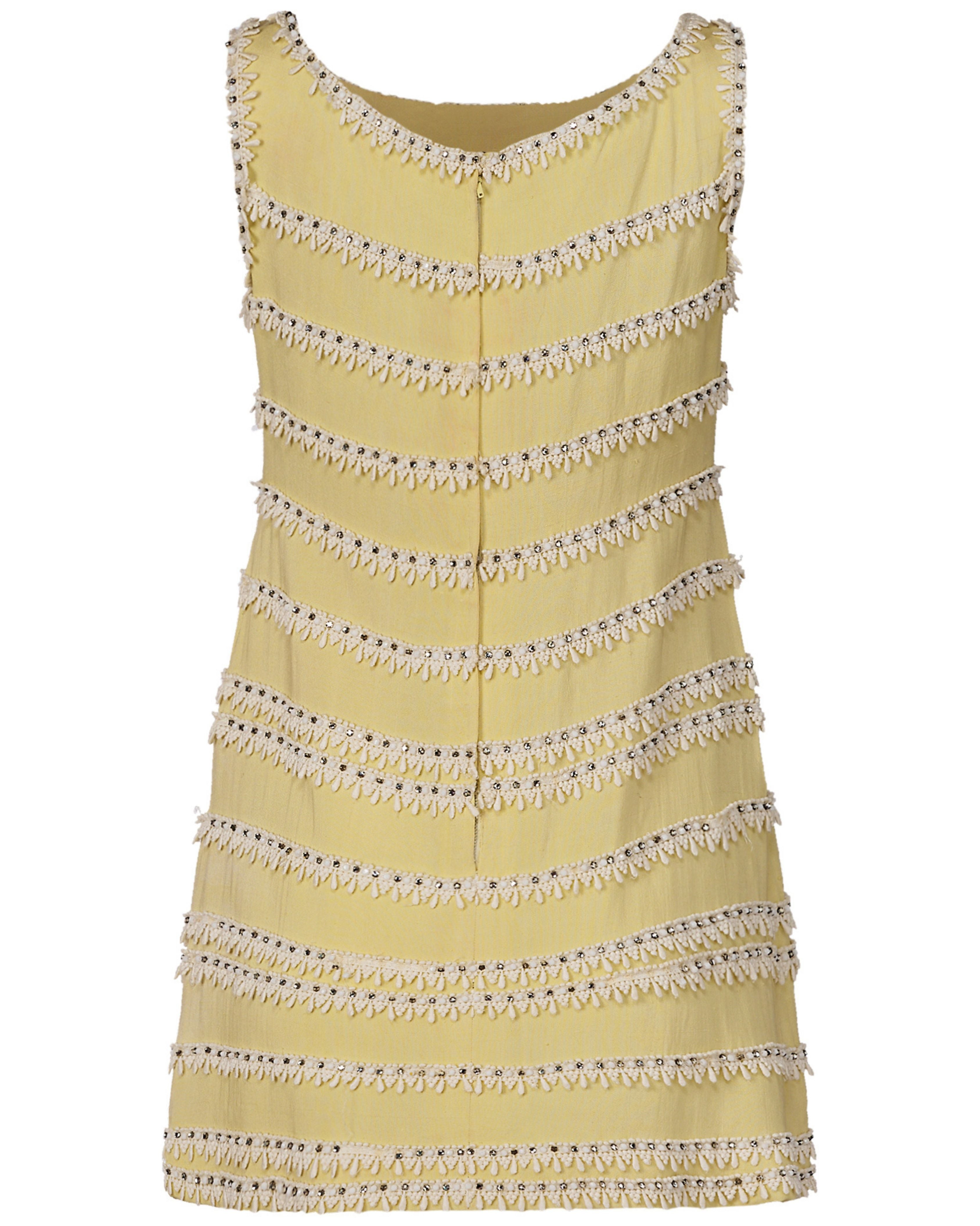 1960s Victoria Royal Ltd. Mini Dress
