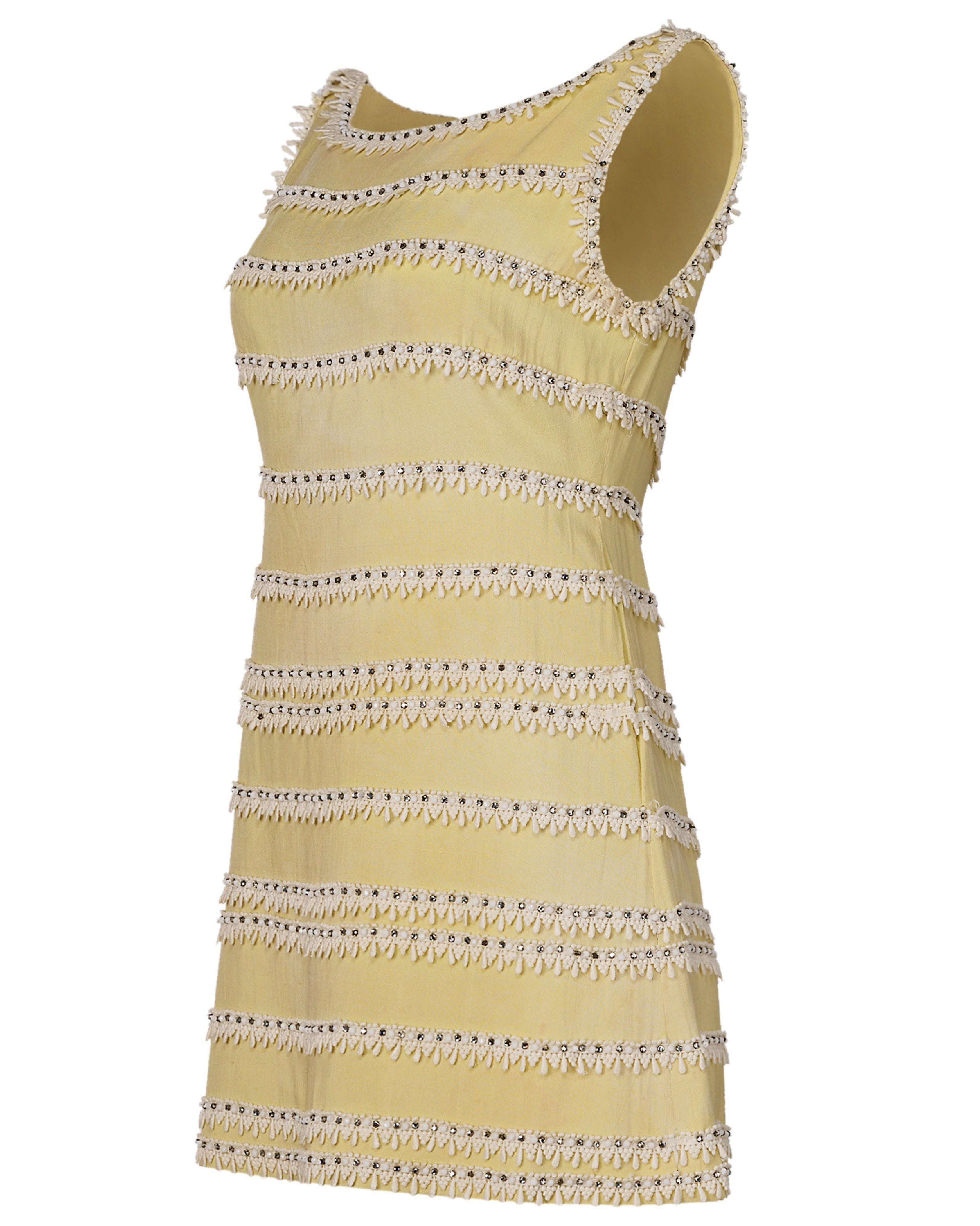 1960s Victoria Royal Ltd. Mini Dress