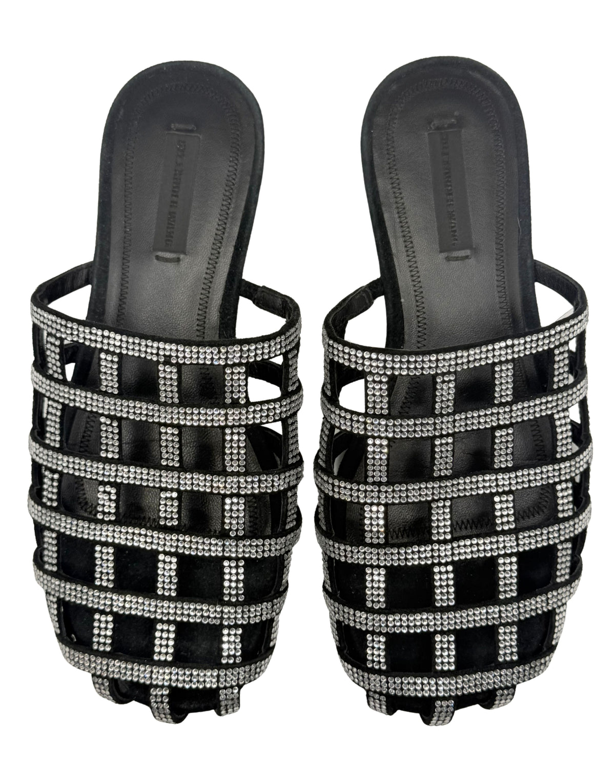Fall 2018 Alexander Wang Crystal Sandals