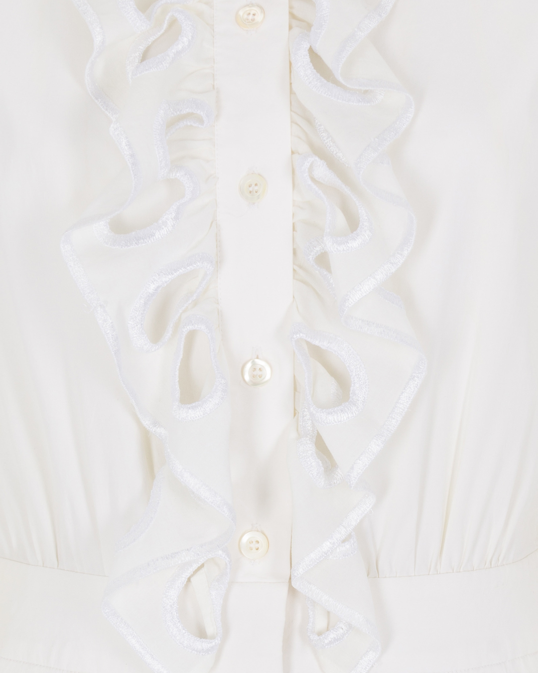 2010s Boutique Moschino White Romper