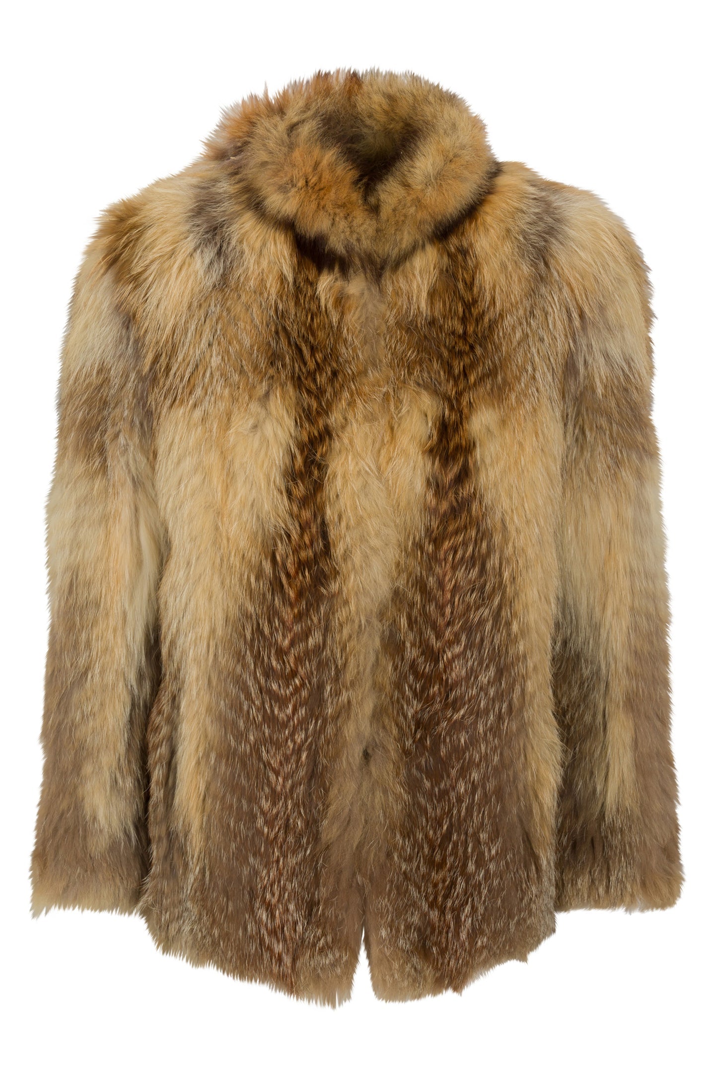 ’70s Biba Red Fox Fur Coat