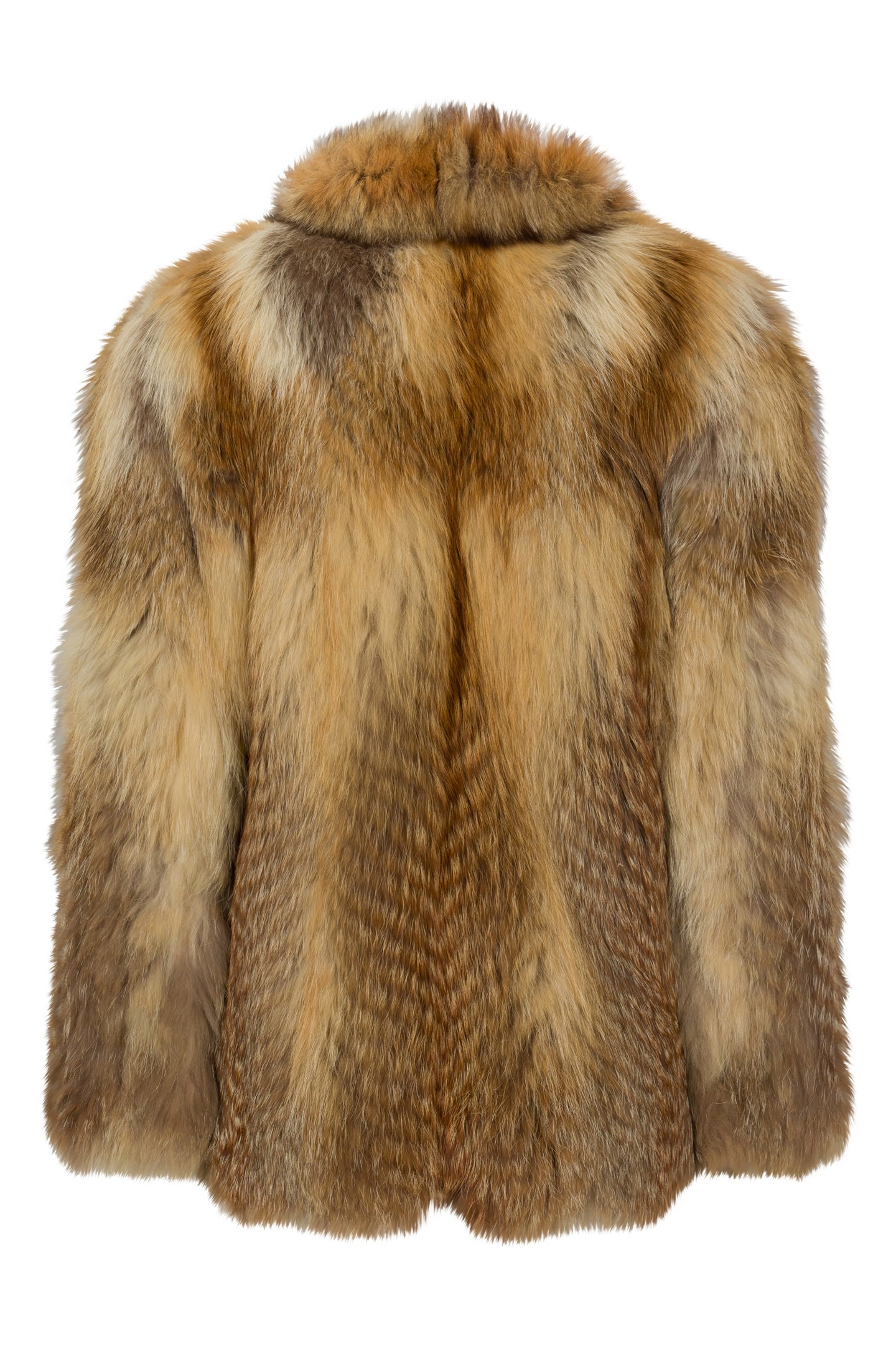 ’70s Biba Red Fox Fur Coat