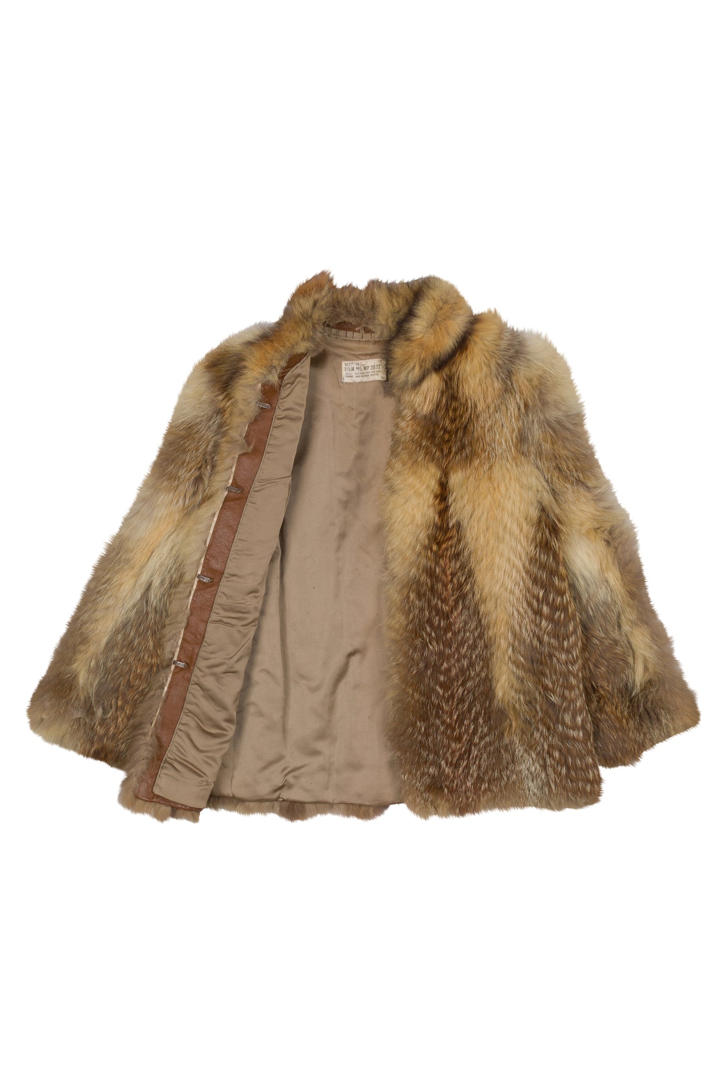 ’70s Biba Red Fox Fur Coat
