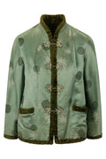 Late 20th-Century Jade-Colored Satin Jacket