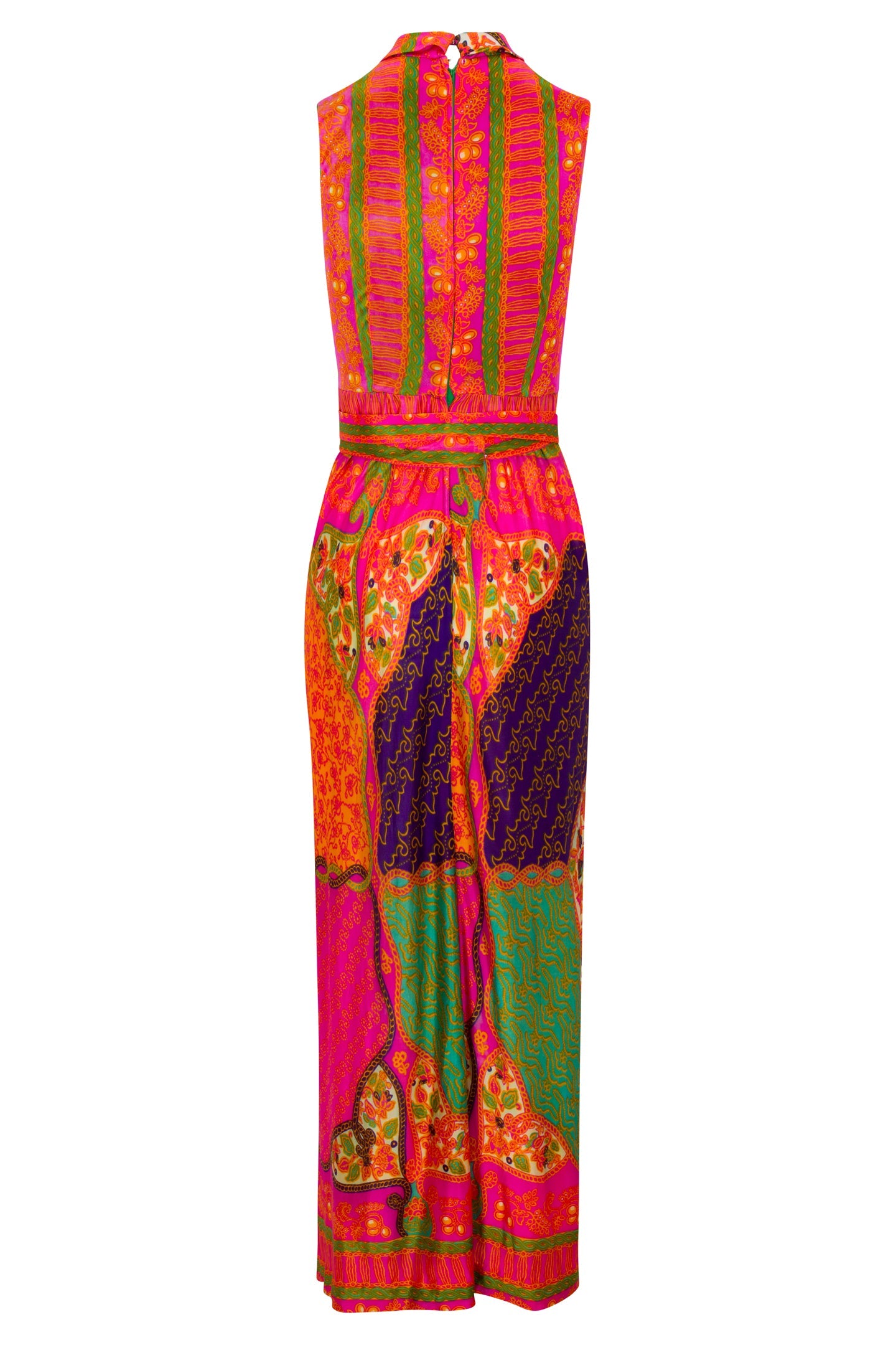 ’60s/’70s Mock-Neck Dress