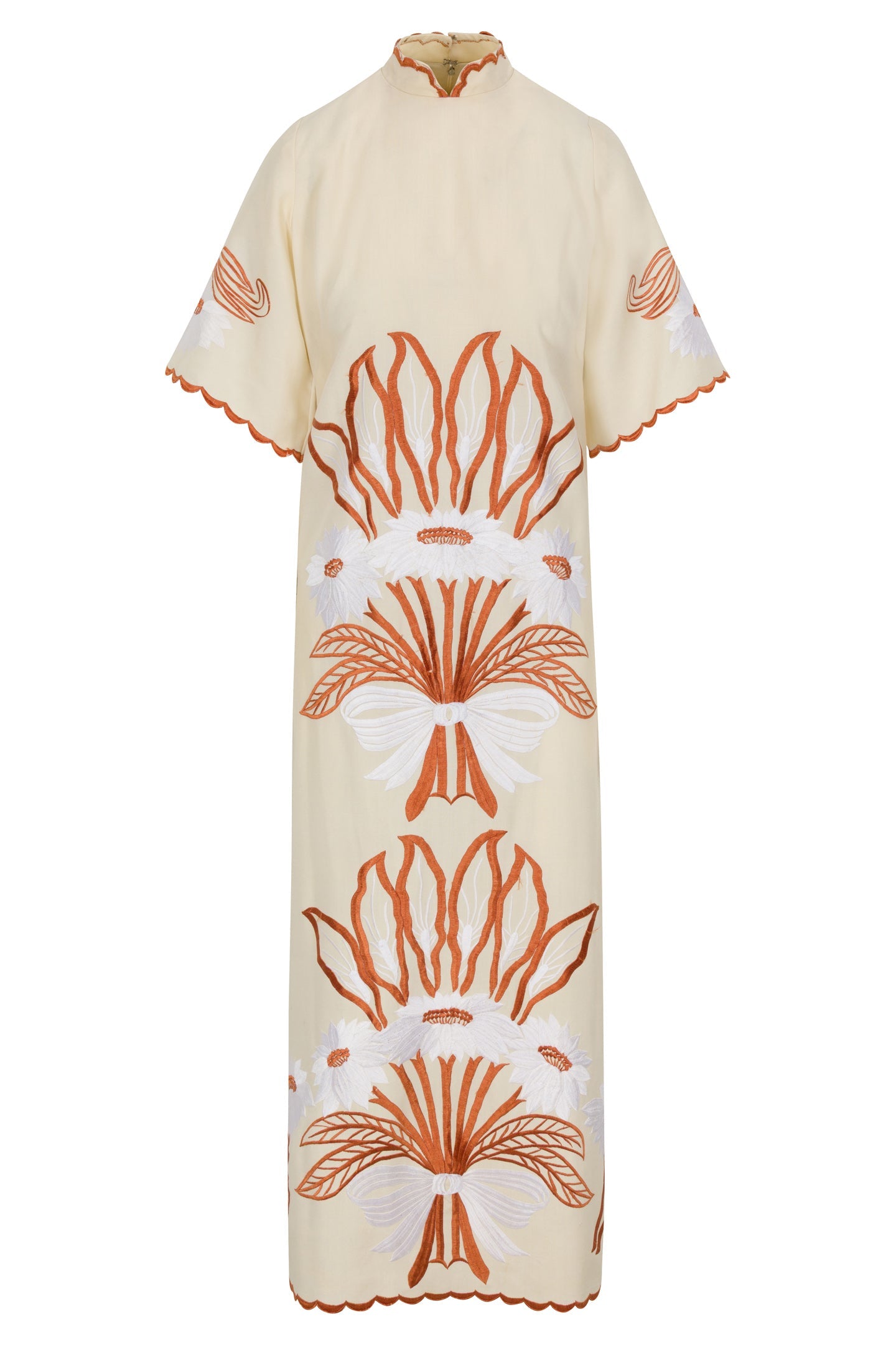 Mid-Late 20th-Century Embroidered Tunic Dress