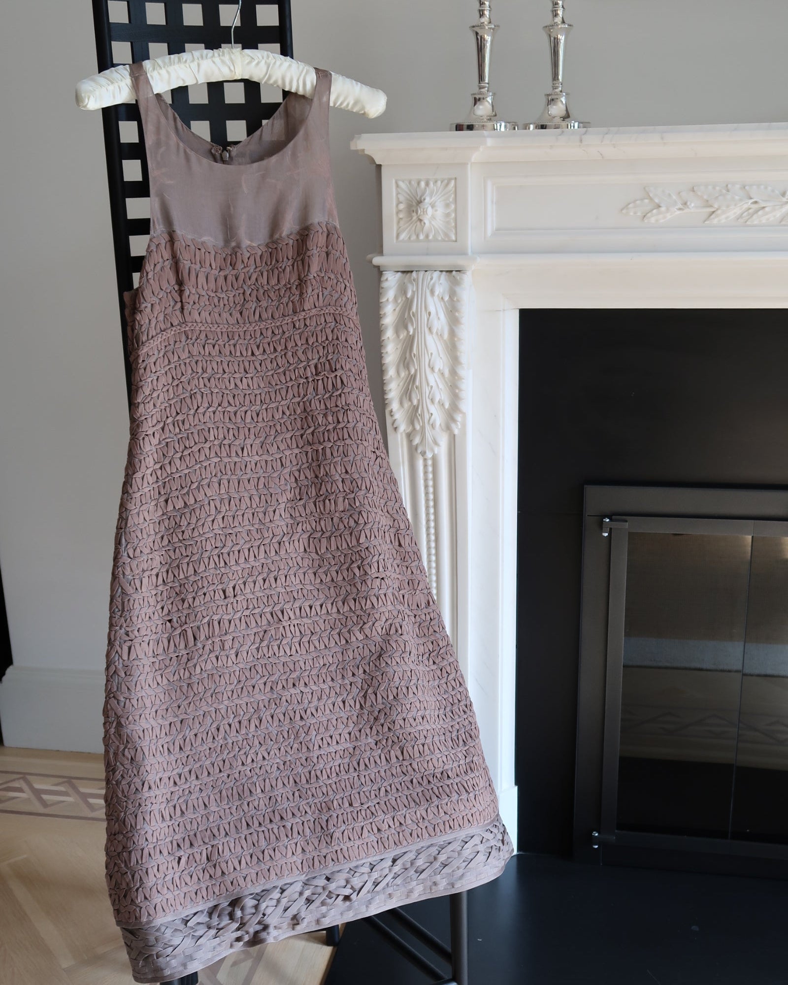2000s Chado Ralph Rucci Couture Dress and Shawl