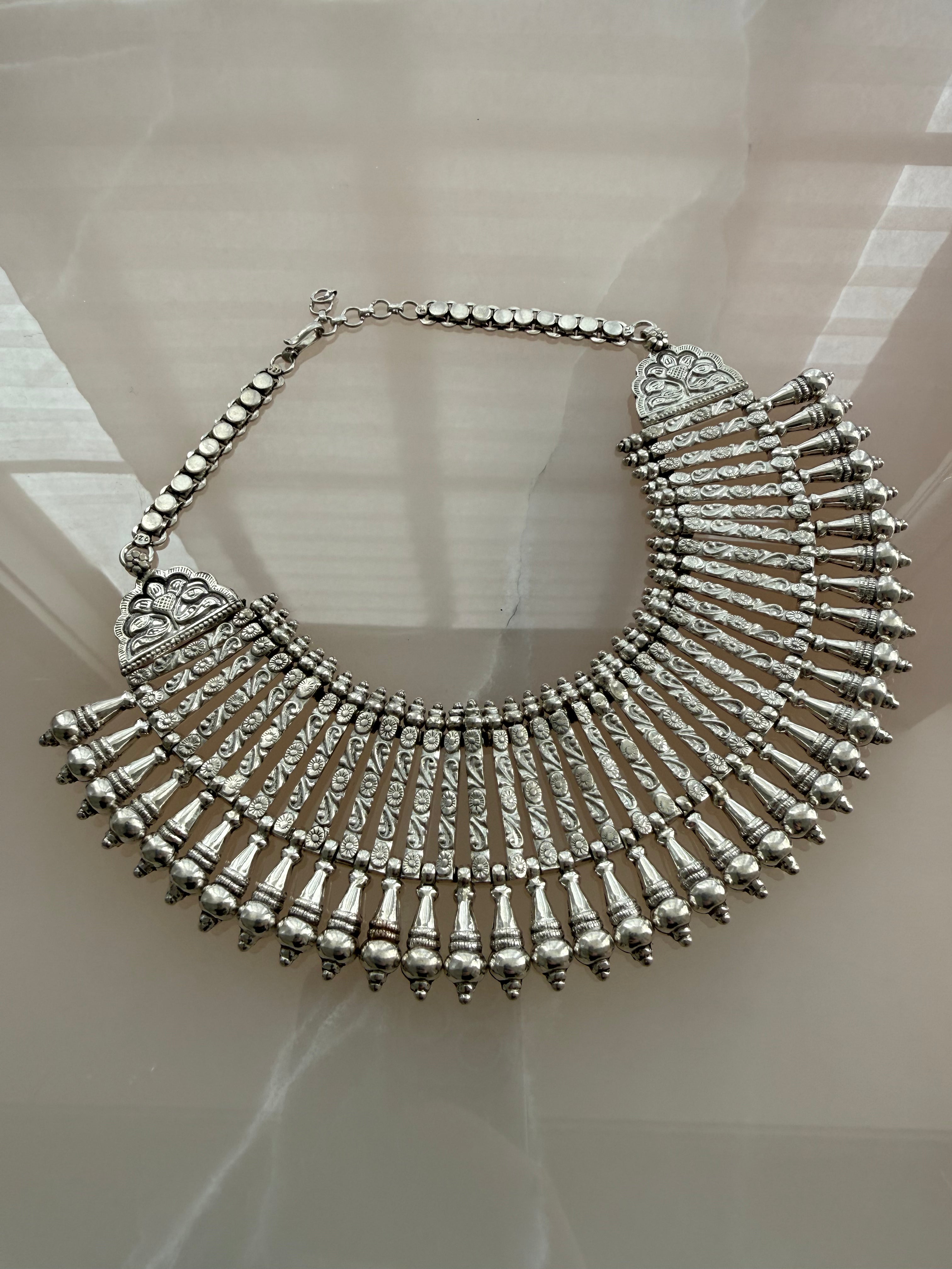 Late-20th-Century Sterling Silver Necklace