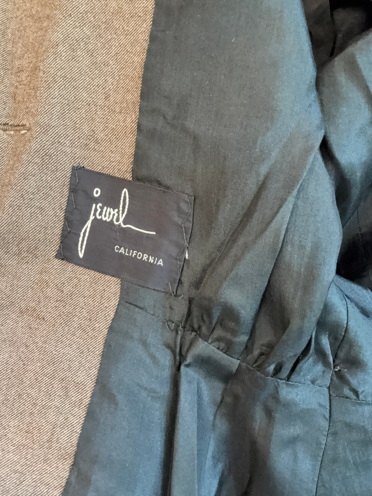 1950s Neiman Marcus Brown Suit Set