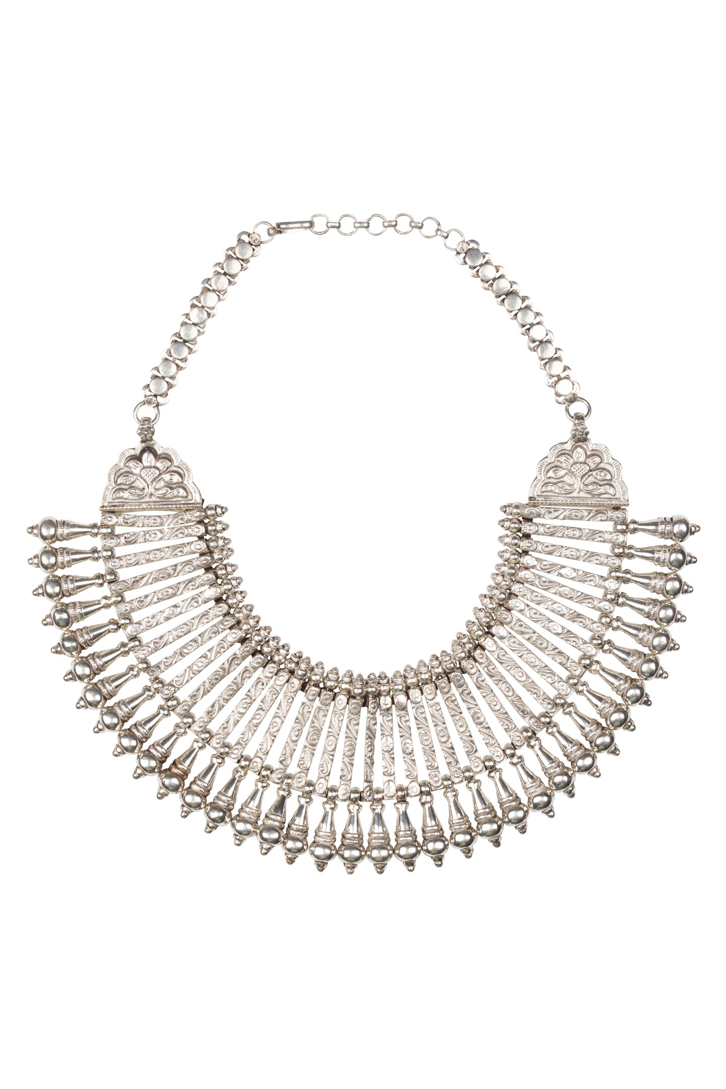 Late-20th-Century Sterling Silver Necklace