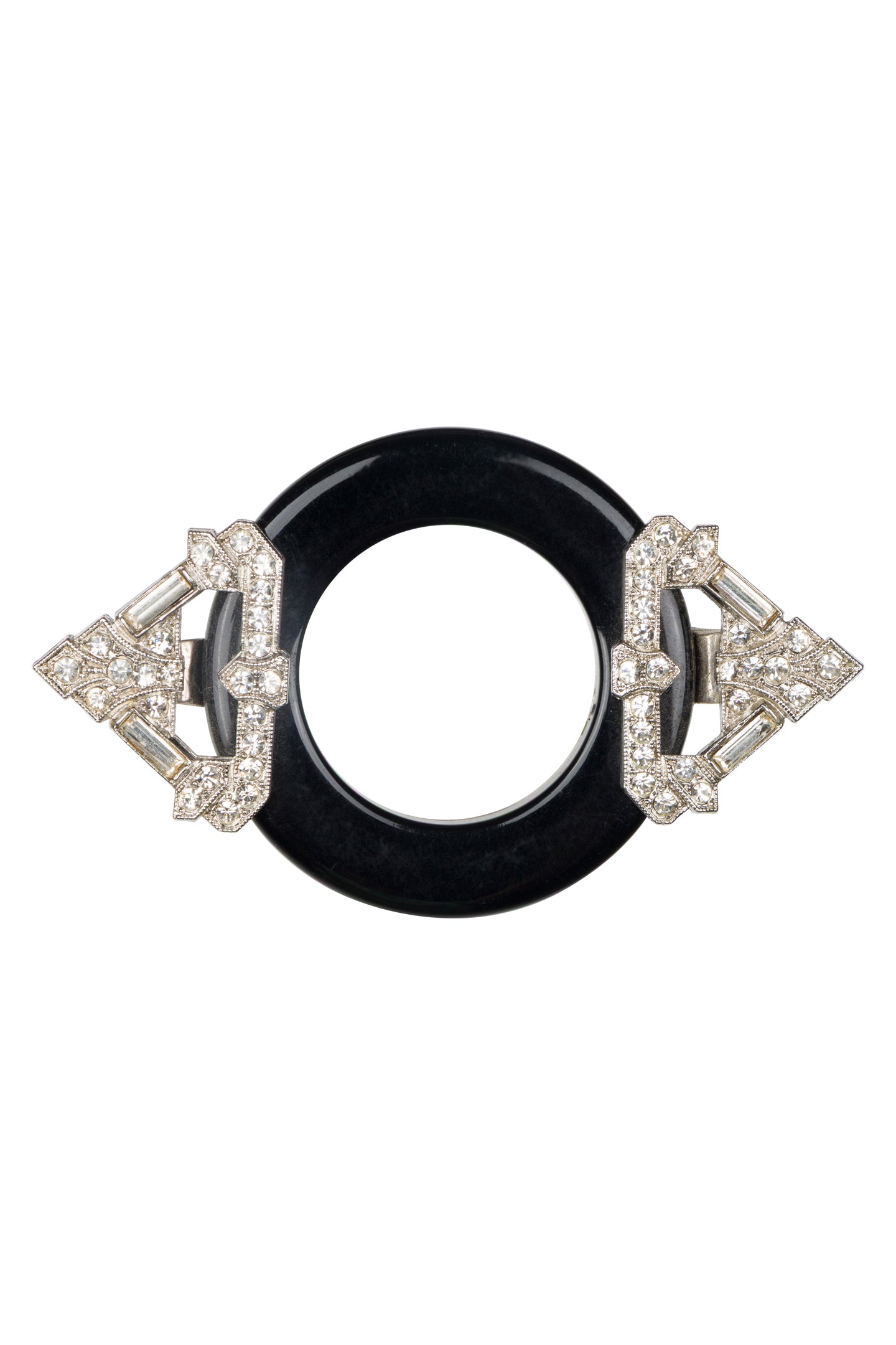 1980s Kenneth Jay Lane Art Deco Brooch