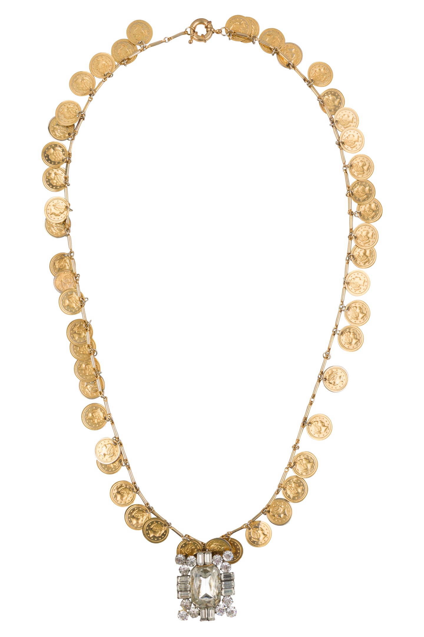 Late-20th-Century Coin Necklace