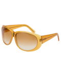 2000s Bottega Veneta Honey-Colored Sunglasess