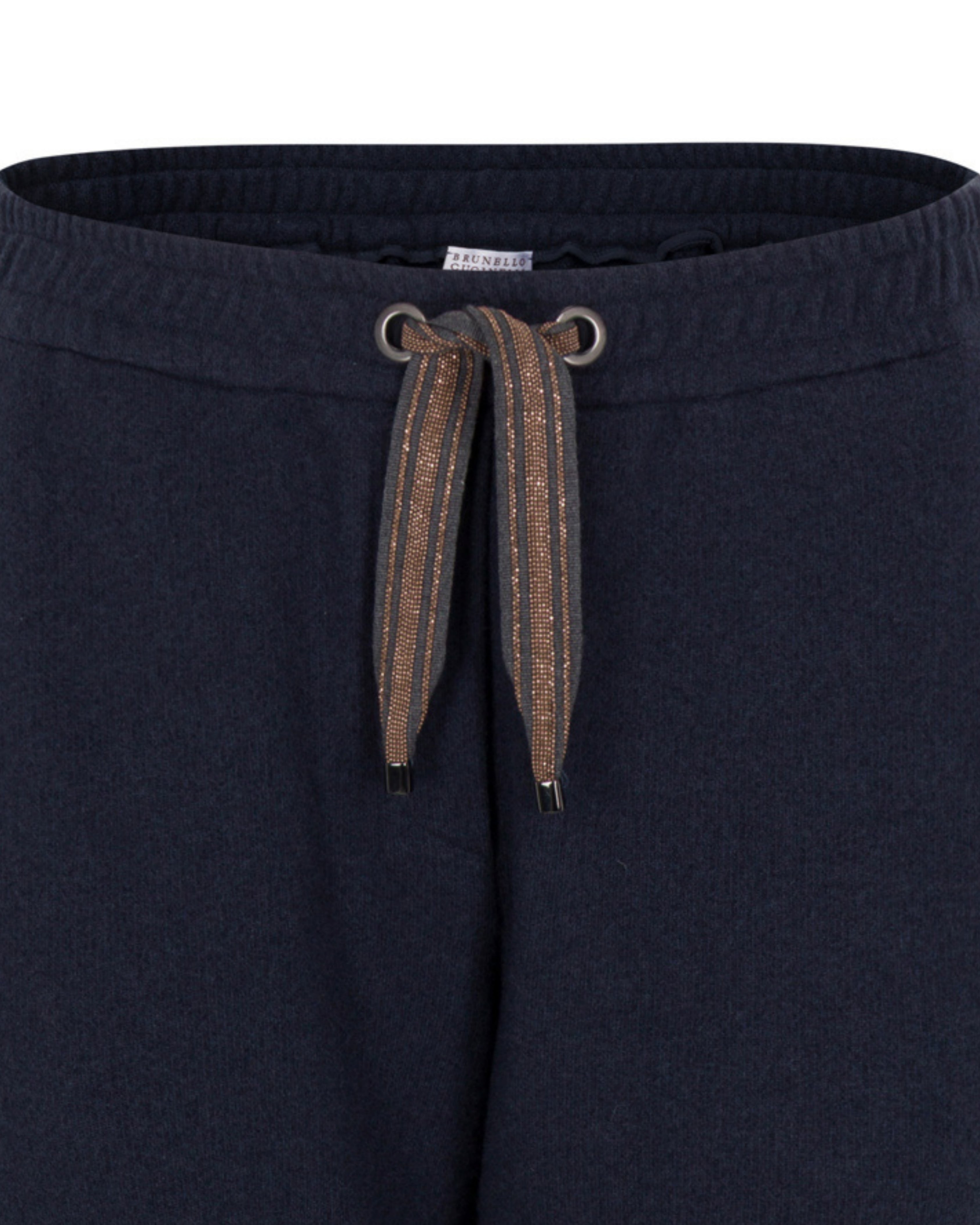 2020s Brunello Cucinelli Dark Blue Cashmere Joggers