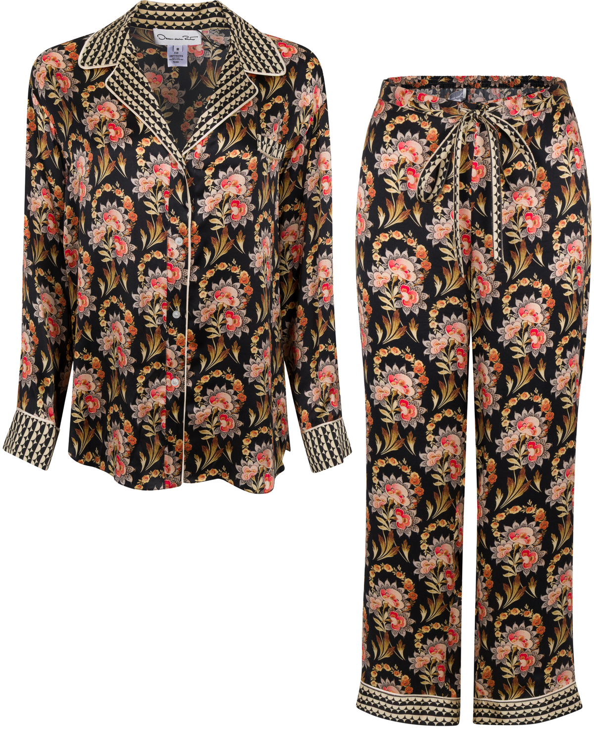 Fall 2019 Oscar de la Renta Silk Set