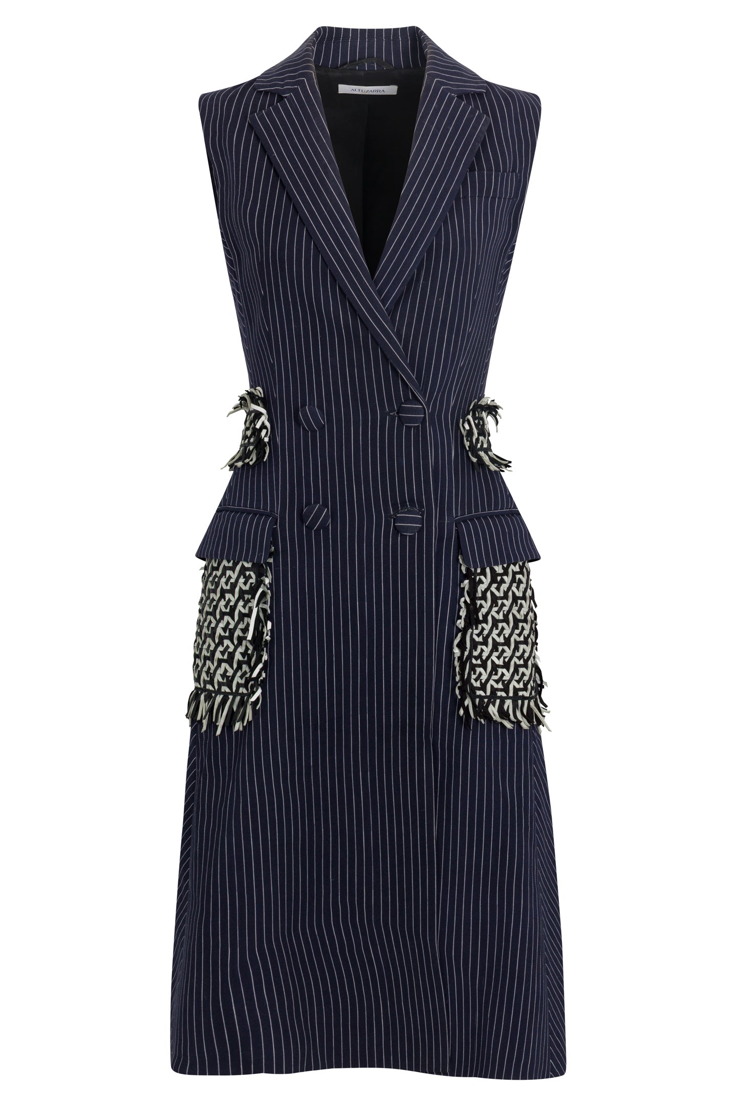 Resort 2016 Altuzarra Pinstripe Dress