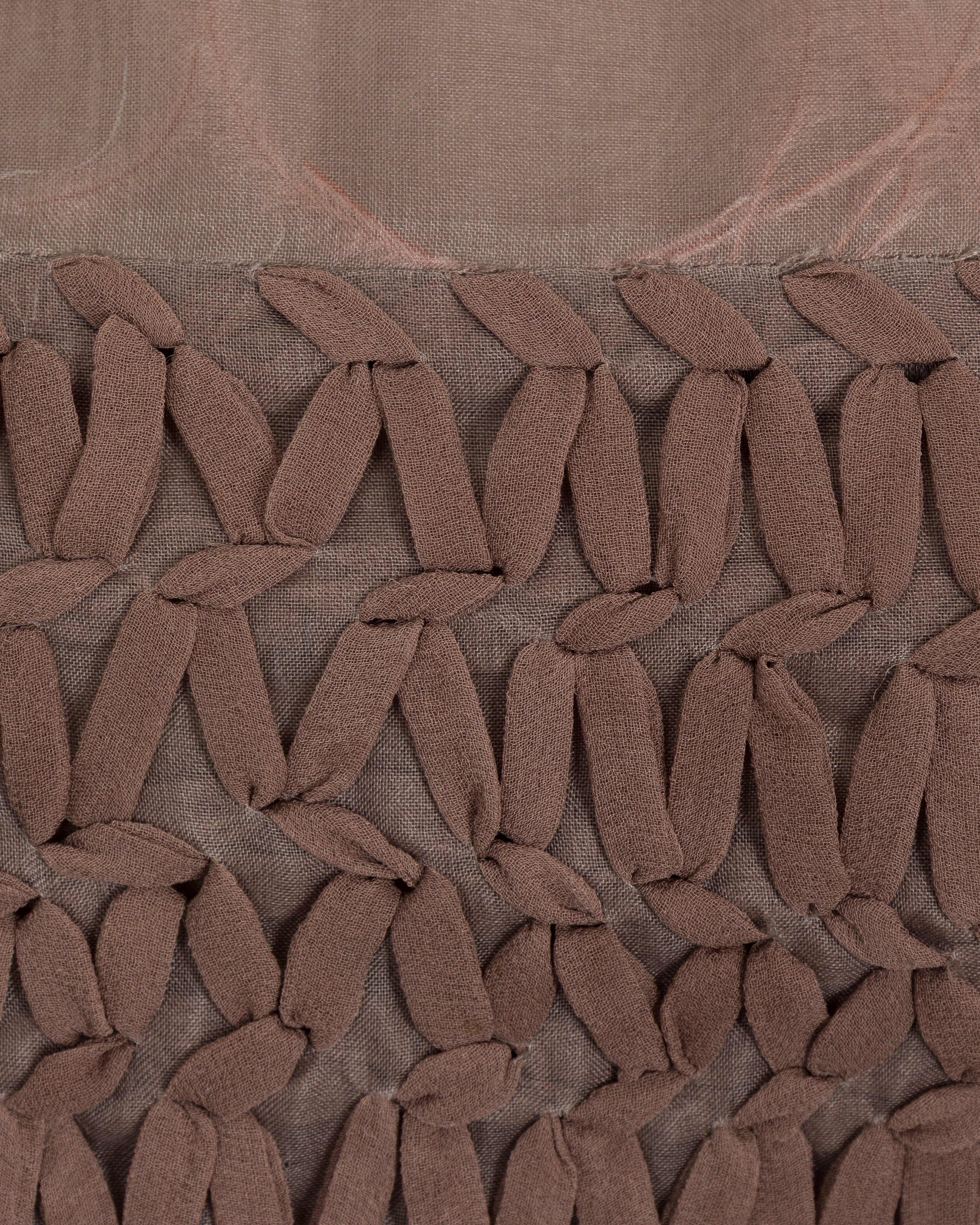 2000s Chado Ralph Rucci Couture Dress and Shawl