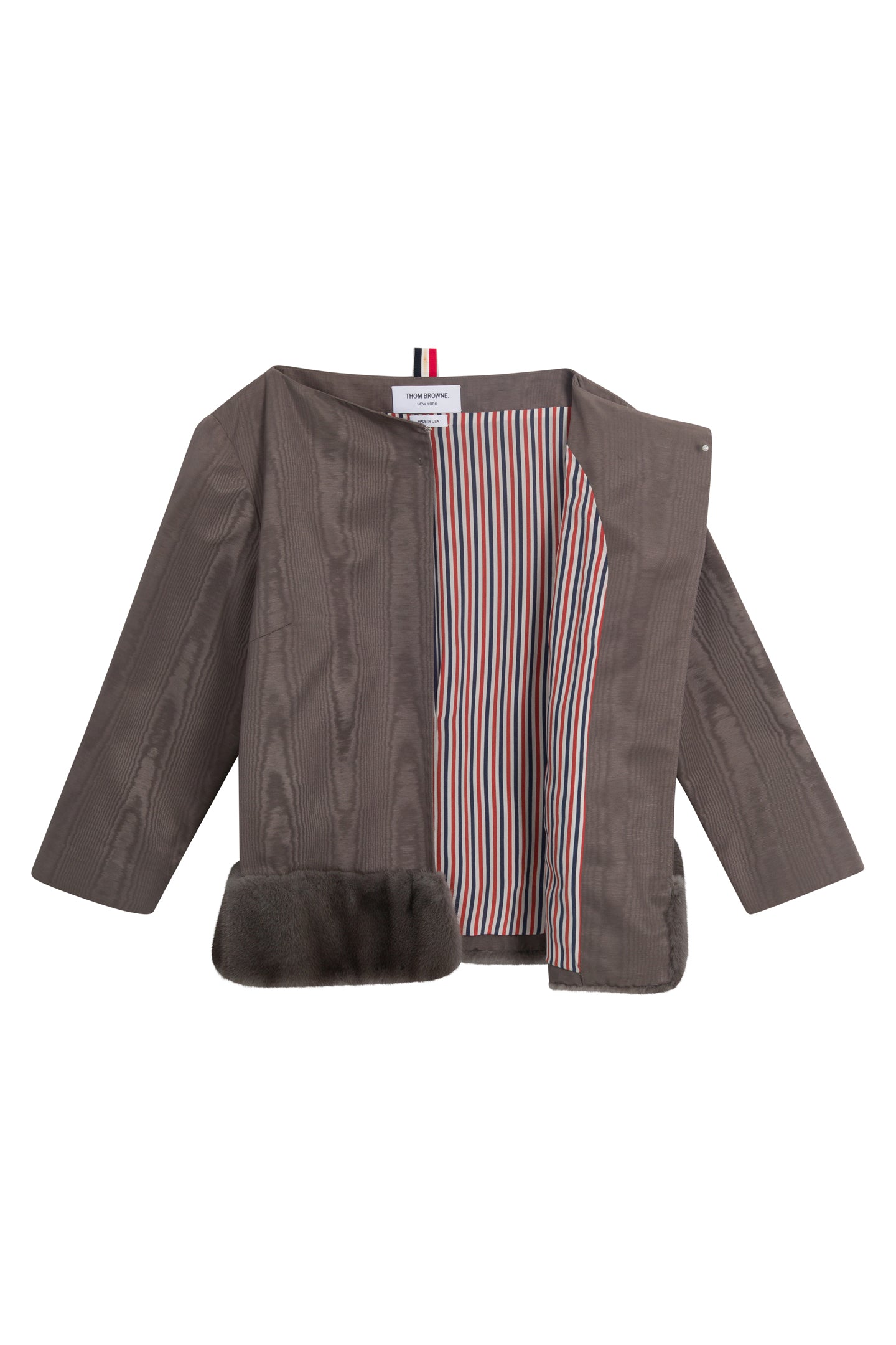 Pre-Fall 2018 Thom Browne Moiré Jacket