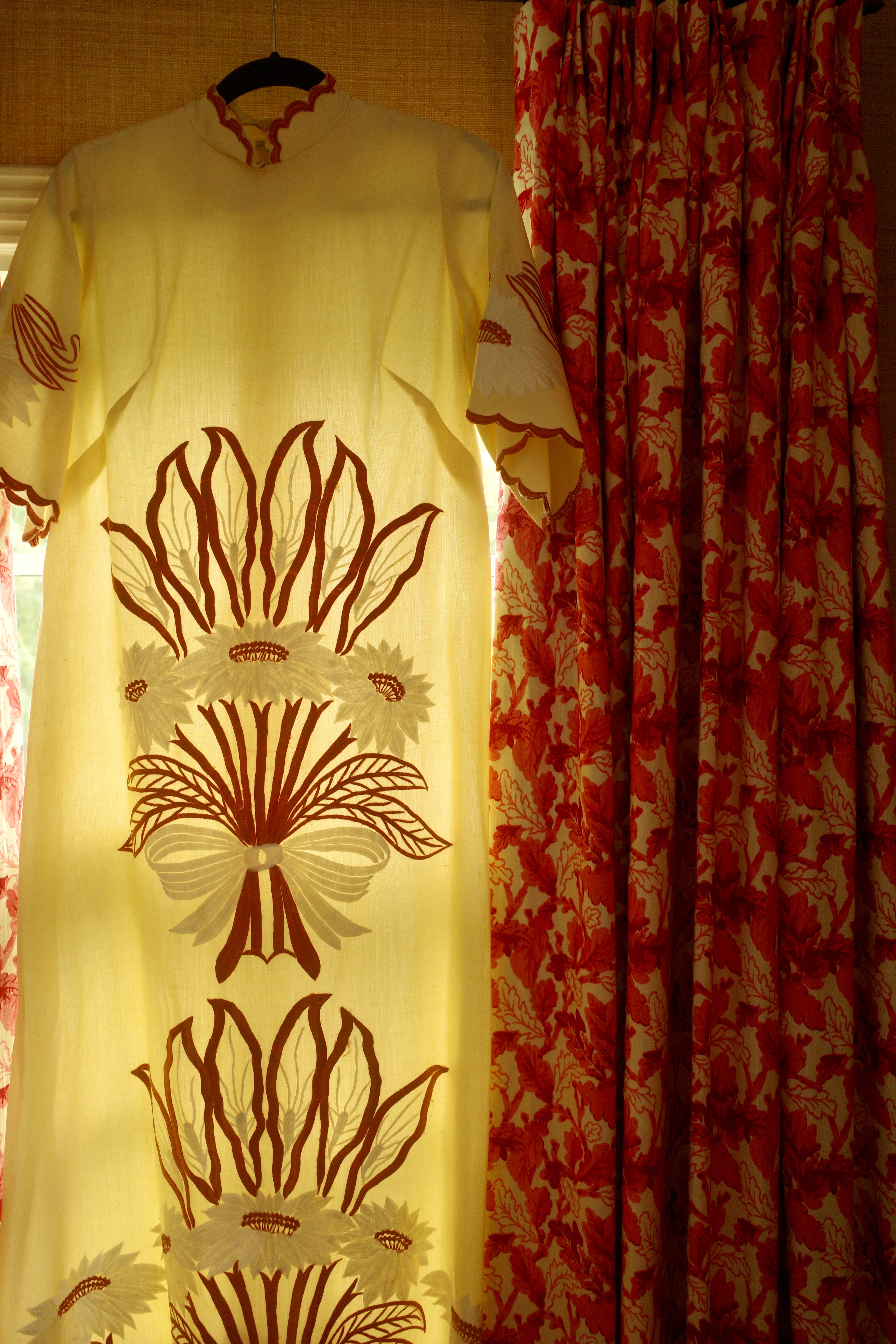 Mid-Late 20th-Century Embroidered Tunic Dress