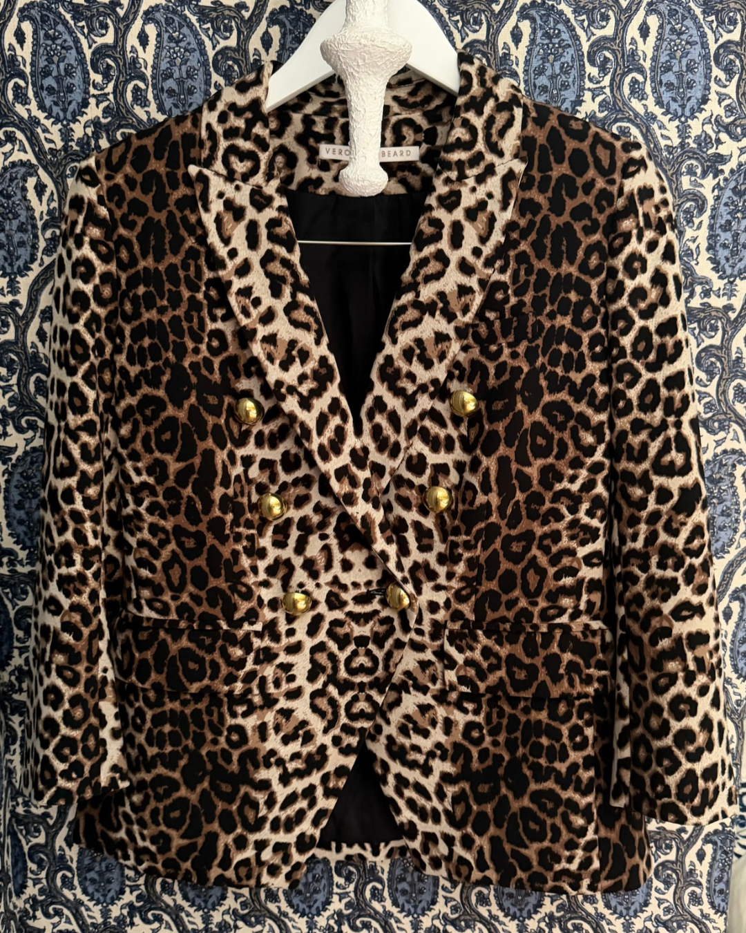 2020s Veronica Beard Cheetah Print Blazer